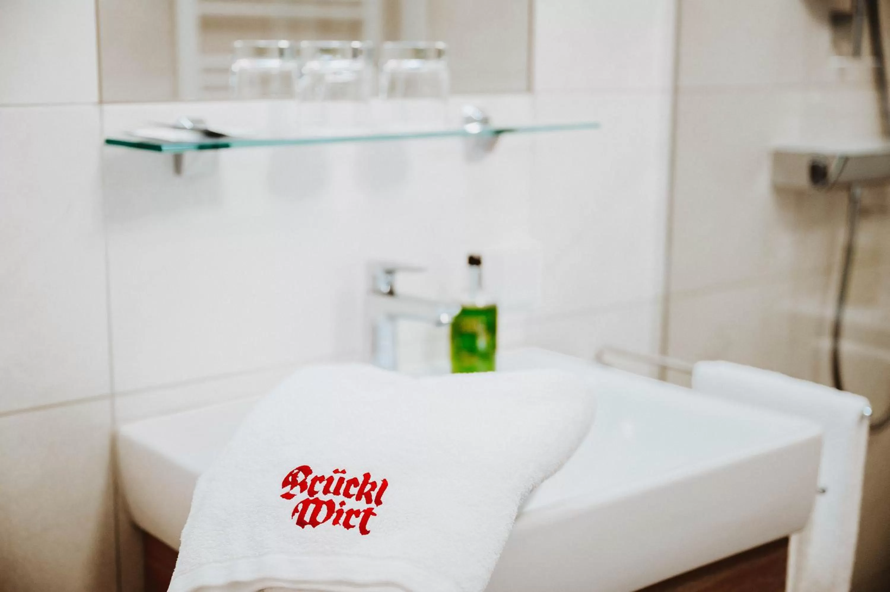 Bathroom in Hotel Brücklwirt