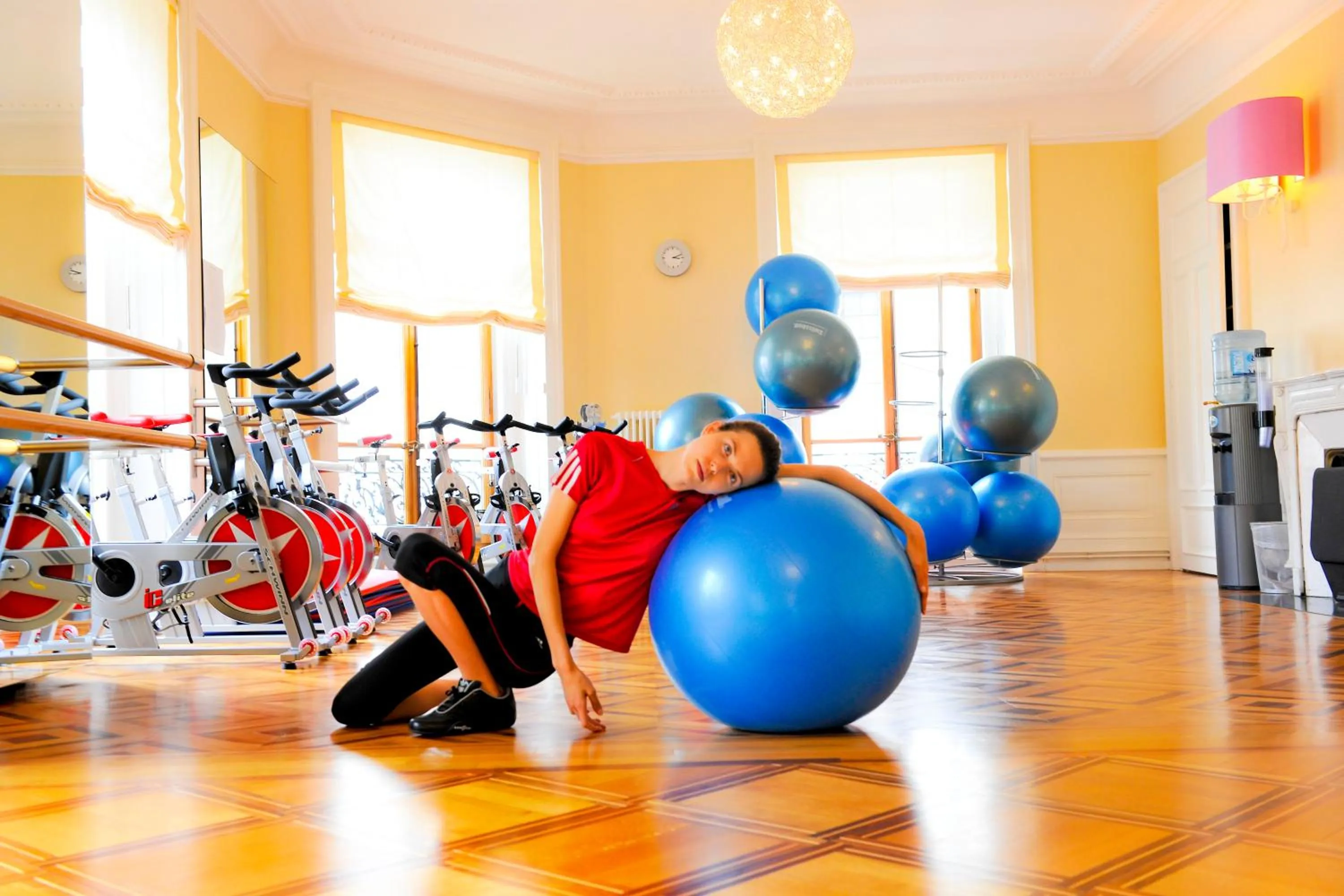 Fitness centre/facilities in Hôtel Des Trois Couronnes & Spa - The Leading Hotels of the World