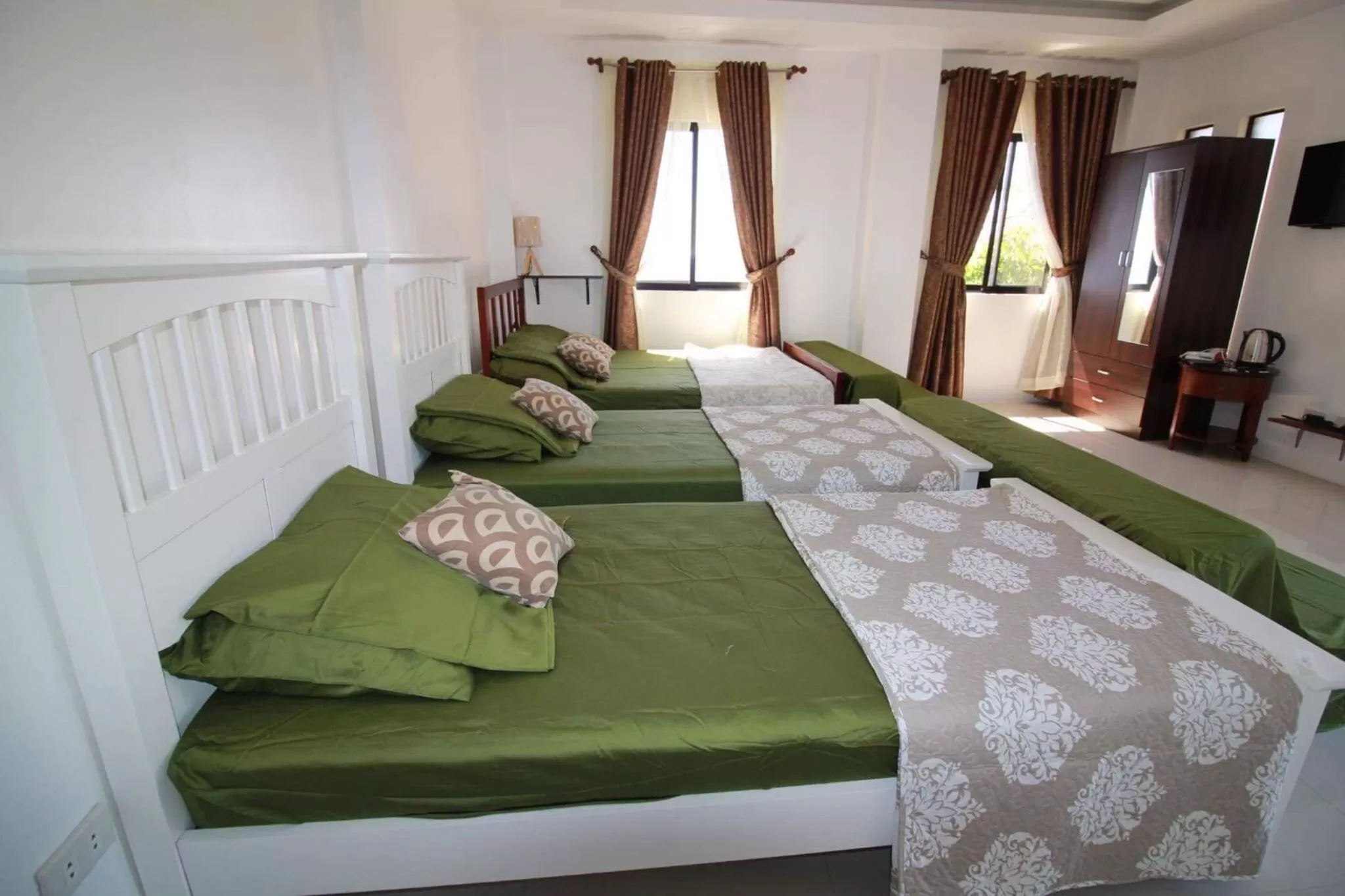 Bed in Melronz inn