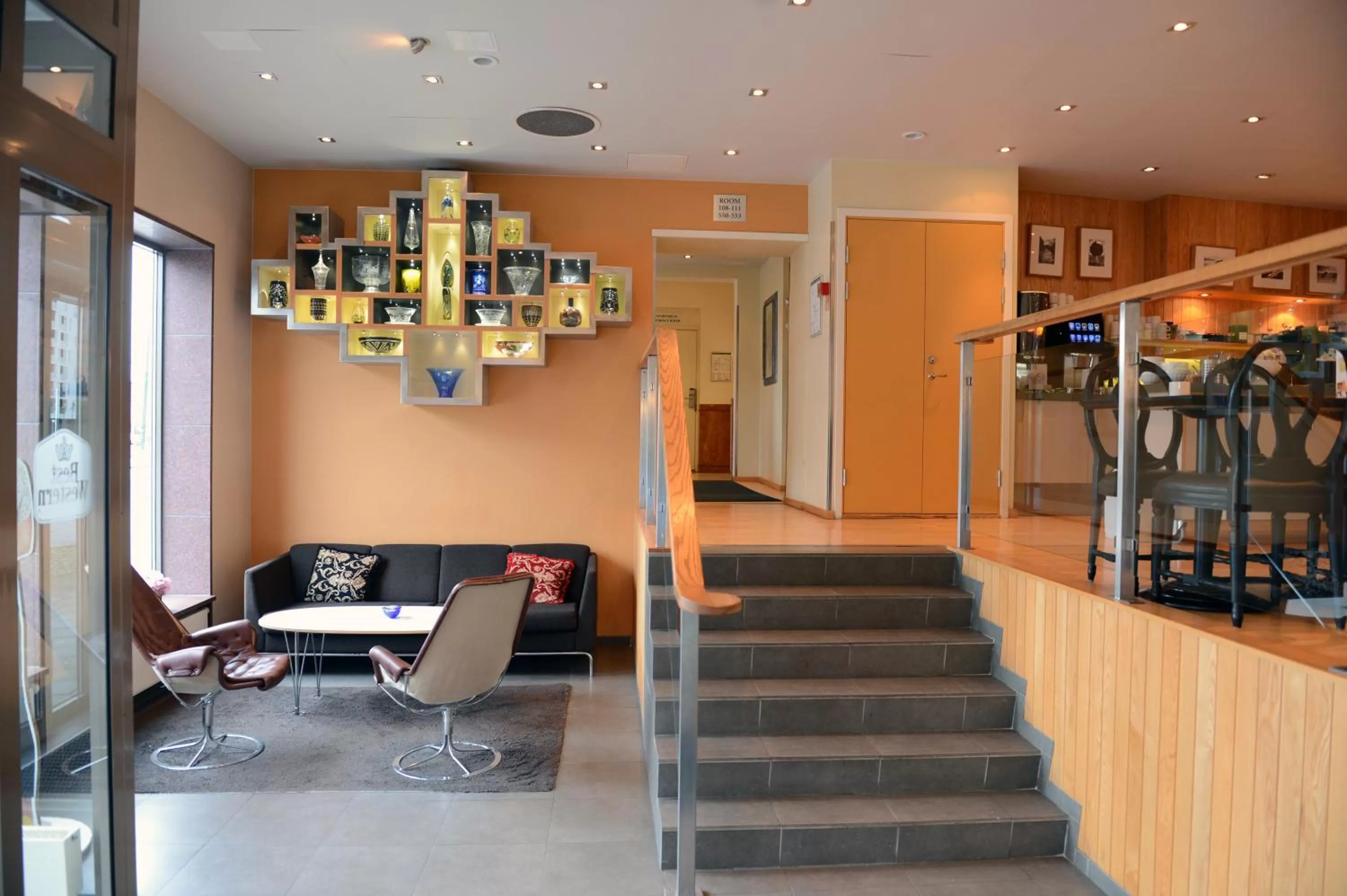 Seating area in Best Western Hotel Royal