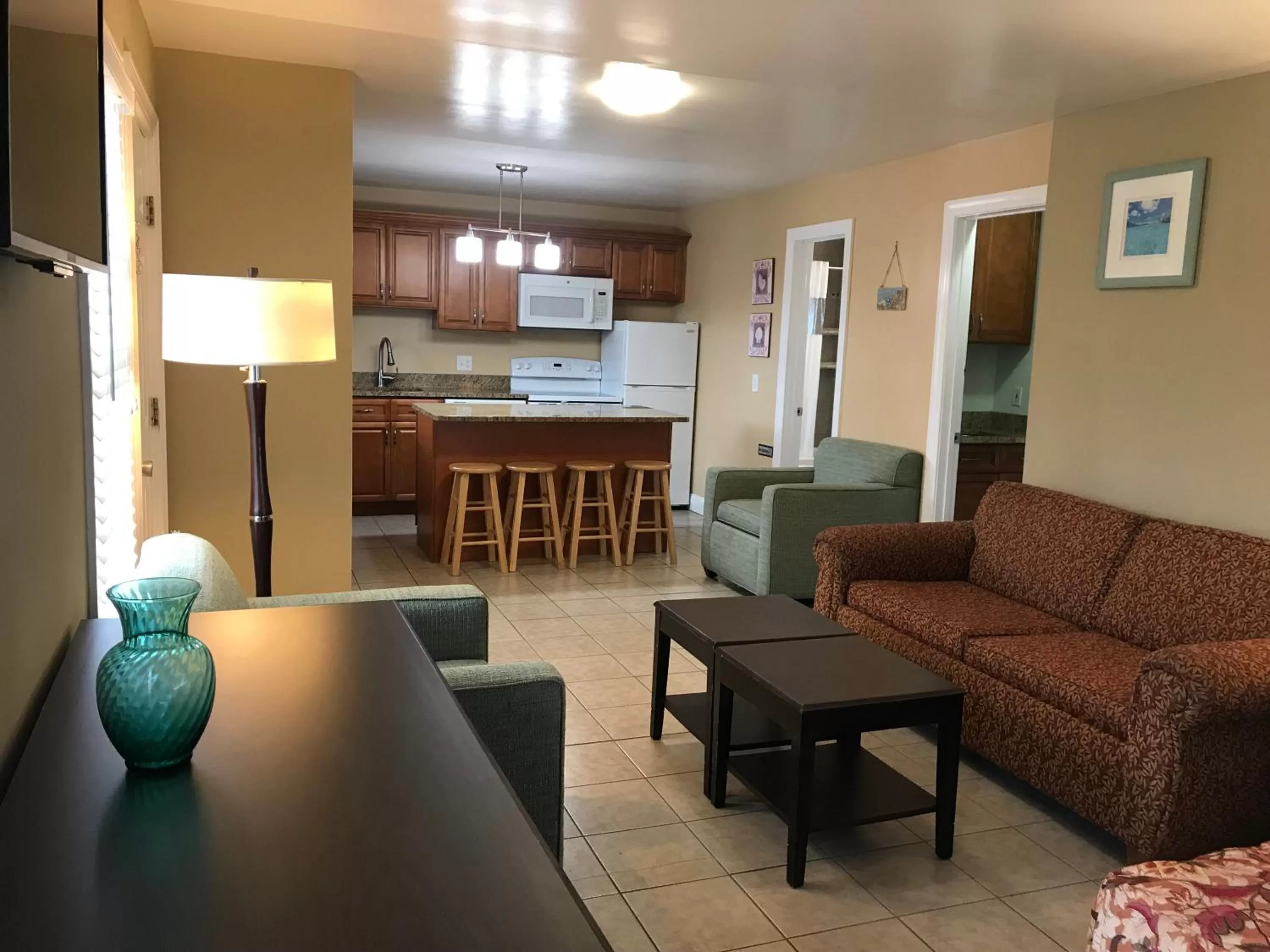 Living room, Seating Area in Ocean Lodge Hotel & Apartments