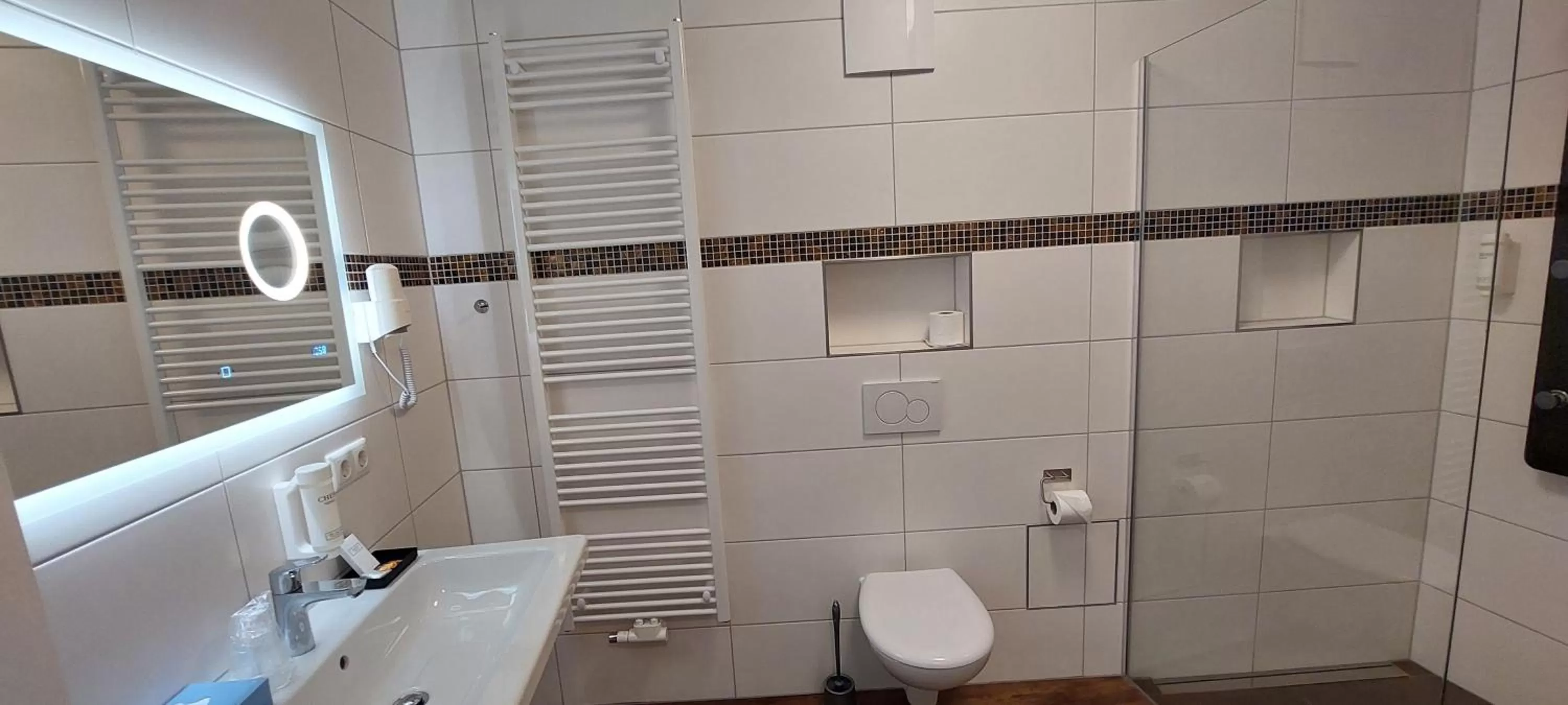 Shower in Hotel Amber Altstadt