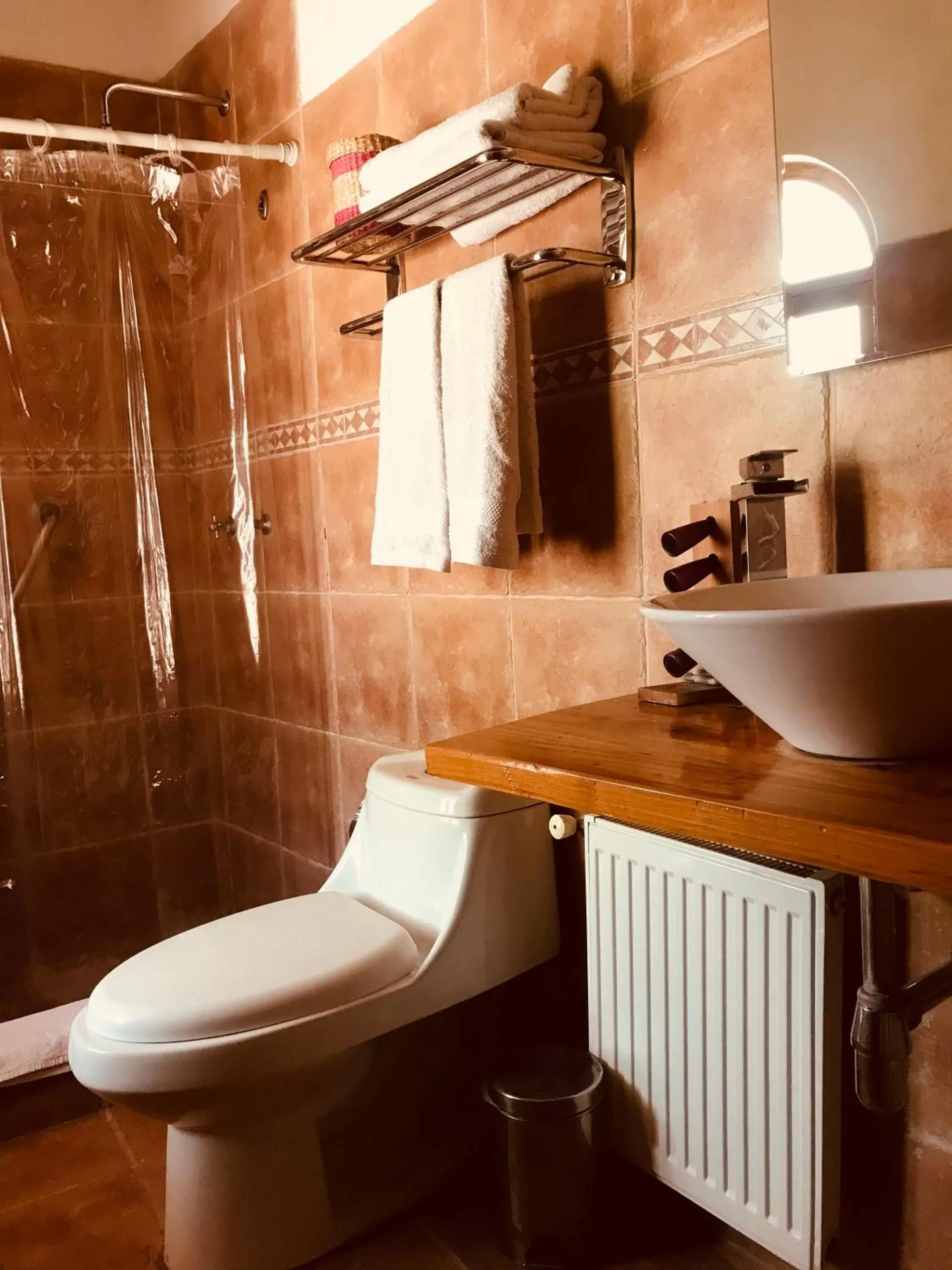 Bathroom in Hotel La Aldea