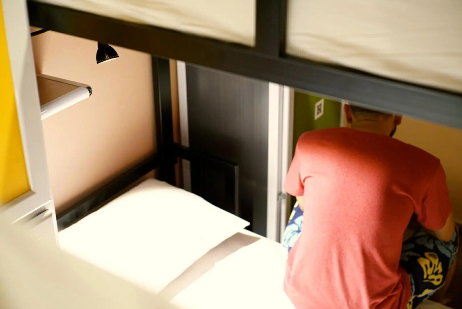 Bedroom, Bed in Urban Hostel Bangkok