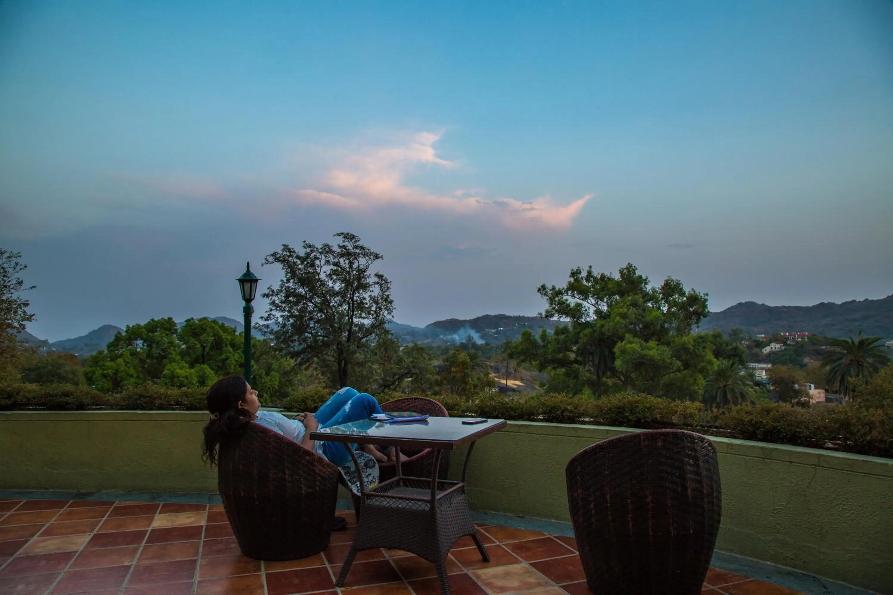 Balcony/Terrace in The Colonial Manek Manor By SAH