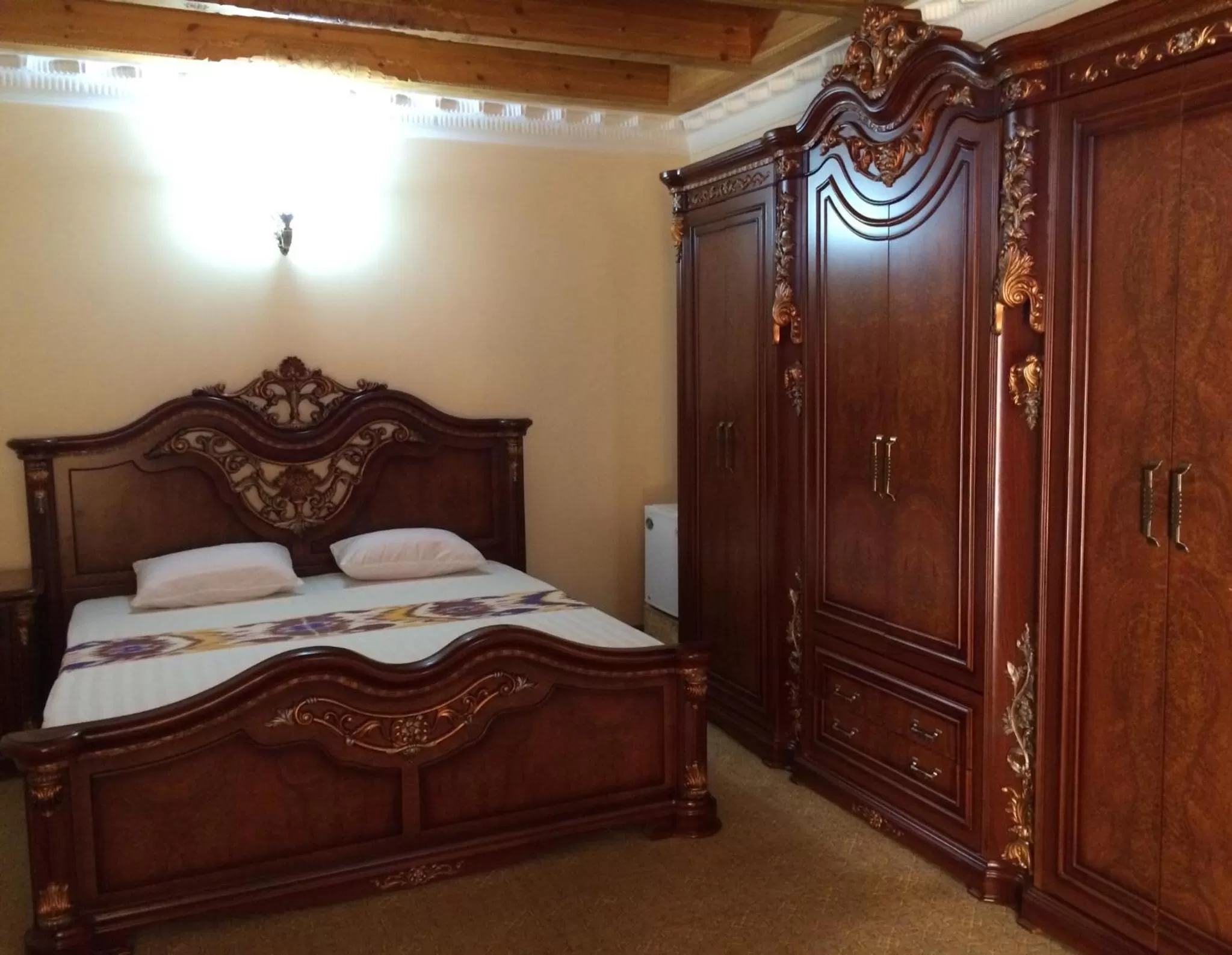 Bed in Kavsar Boutique Hotel