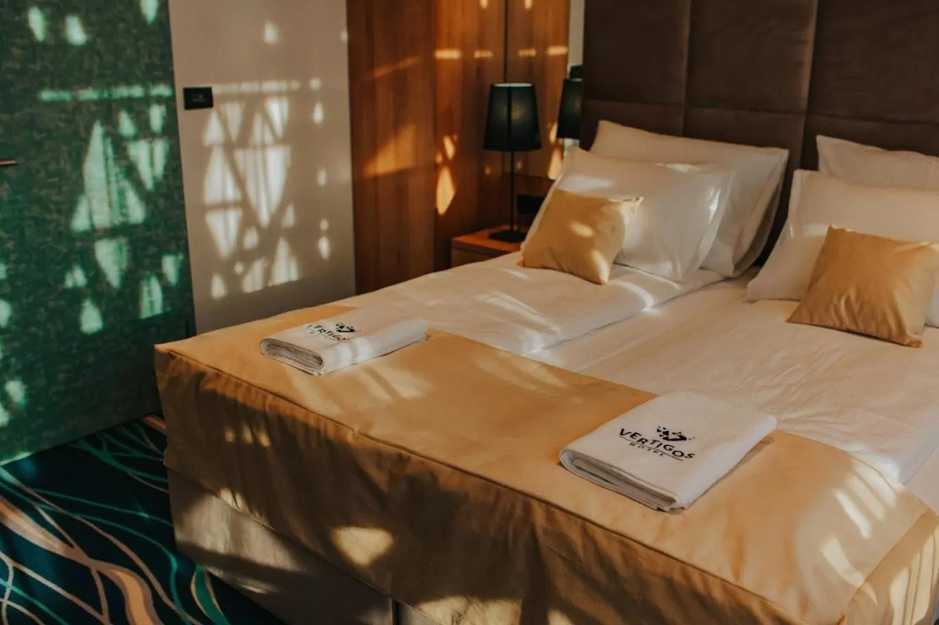 Bed in Hotel Vertigos