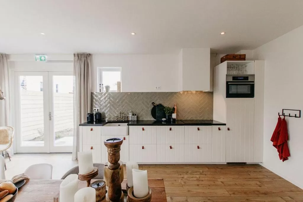 Kitchen/Kitchenette in Slapen in de Molen