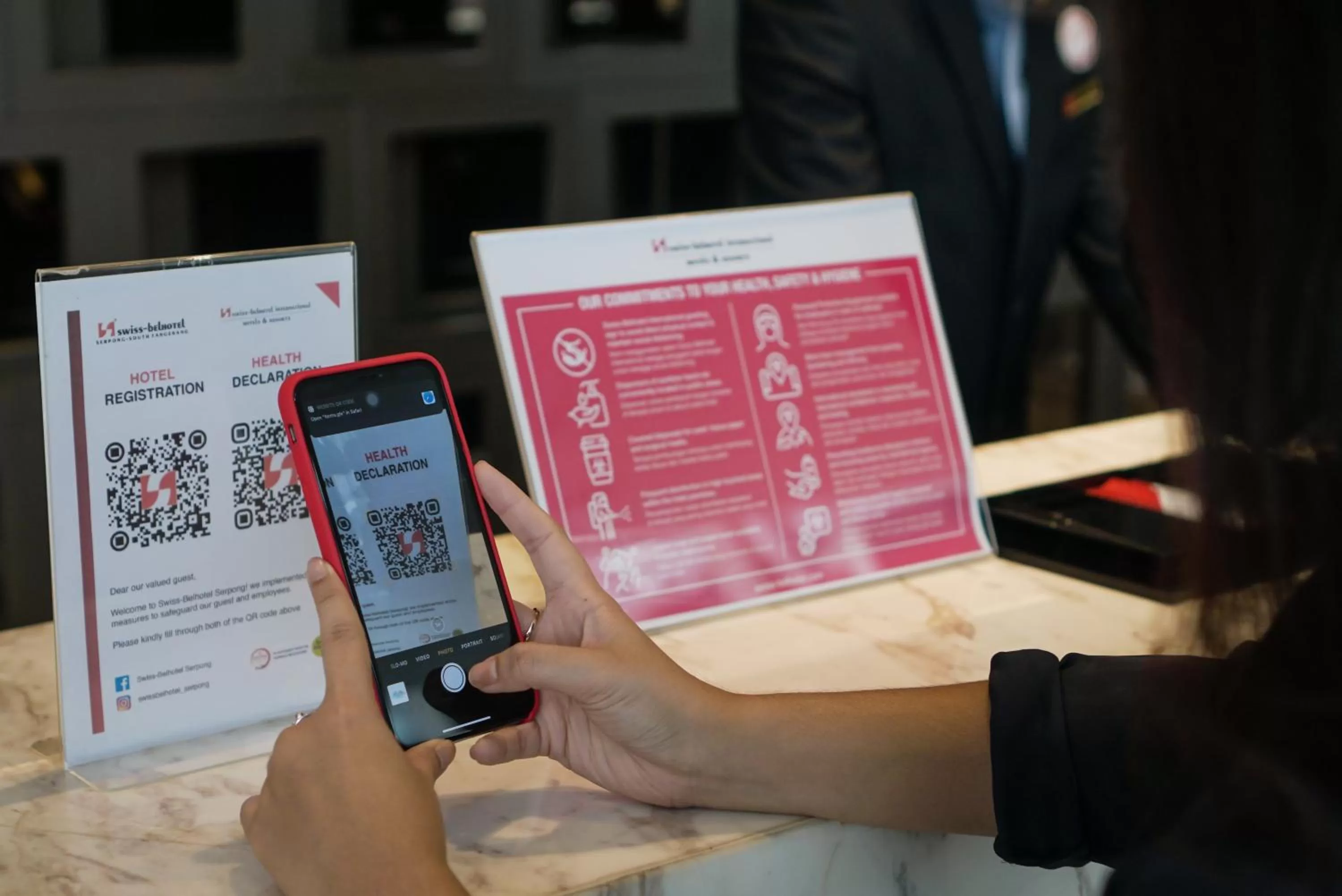 Lobby or reception in Swiss-Belhotel Serpong