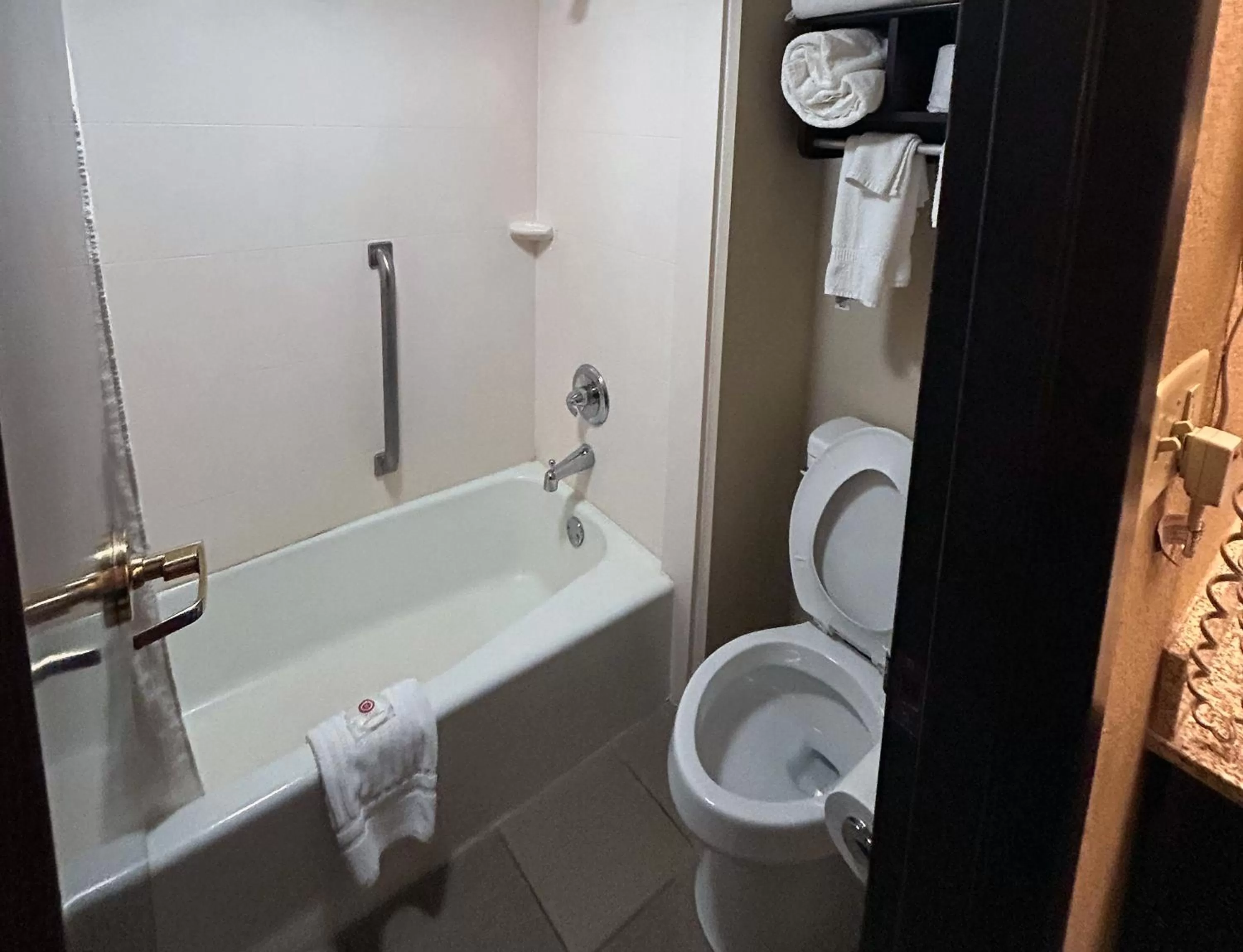 Toilet in Comfort Inn & Suites Evansville Airport