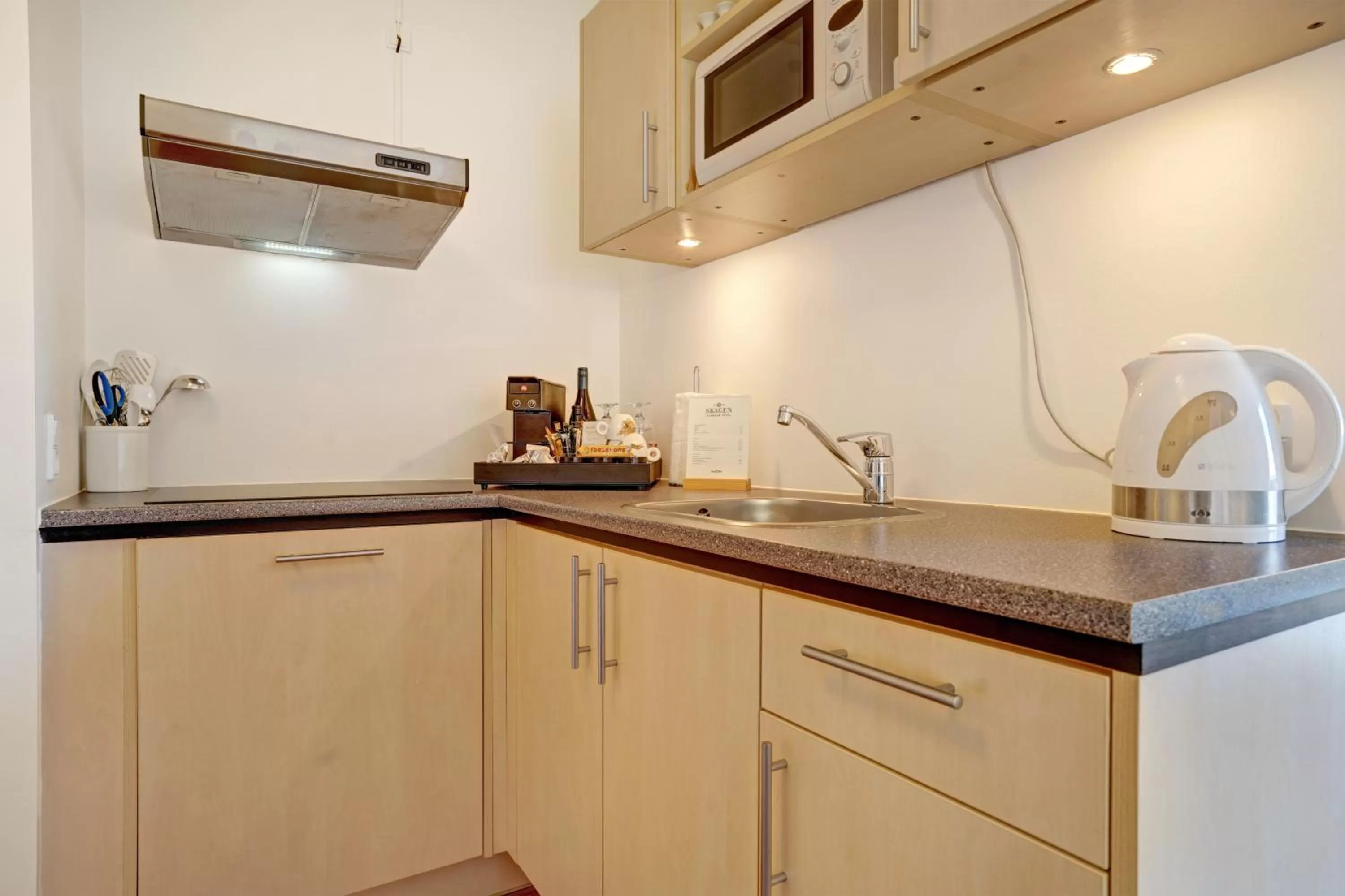 Patio in Skagen Harbour Hotel