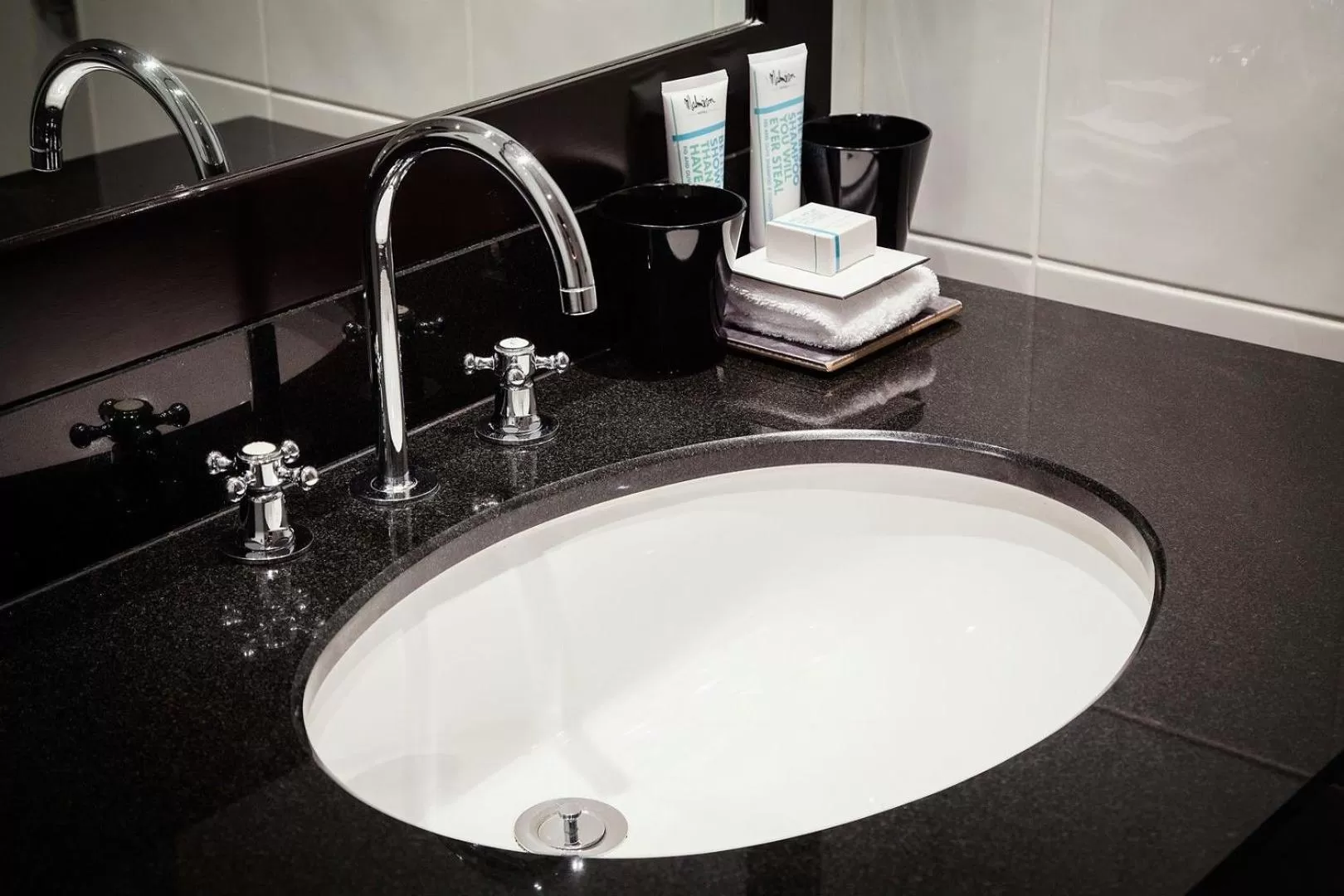 Bathroom in Malmaison Edinburgh