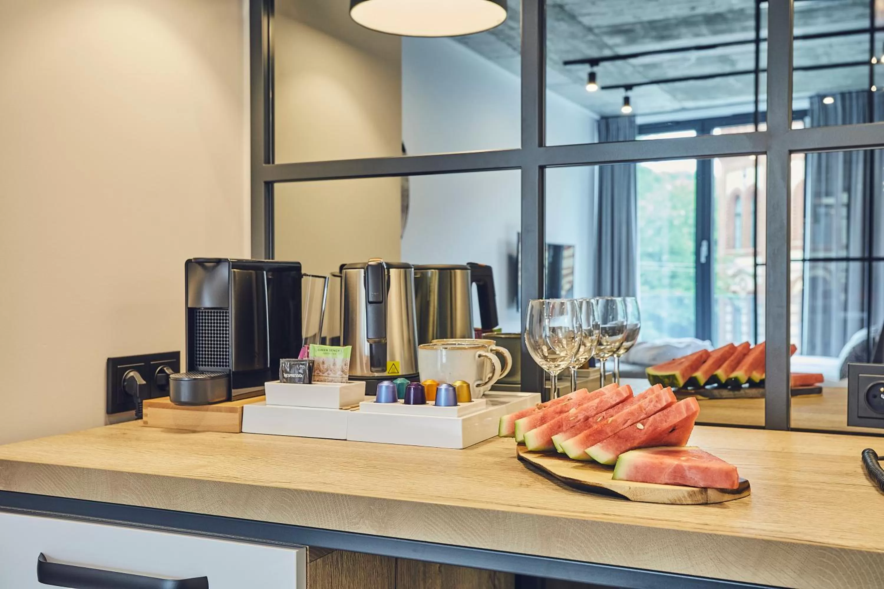 Breakfast in The Bridge Suites Hotel