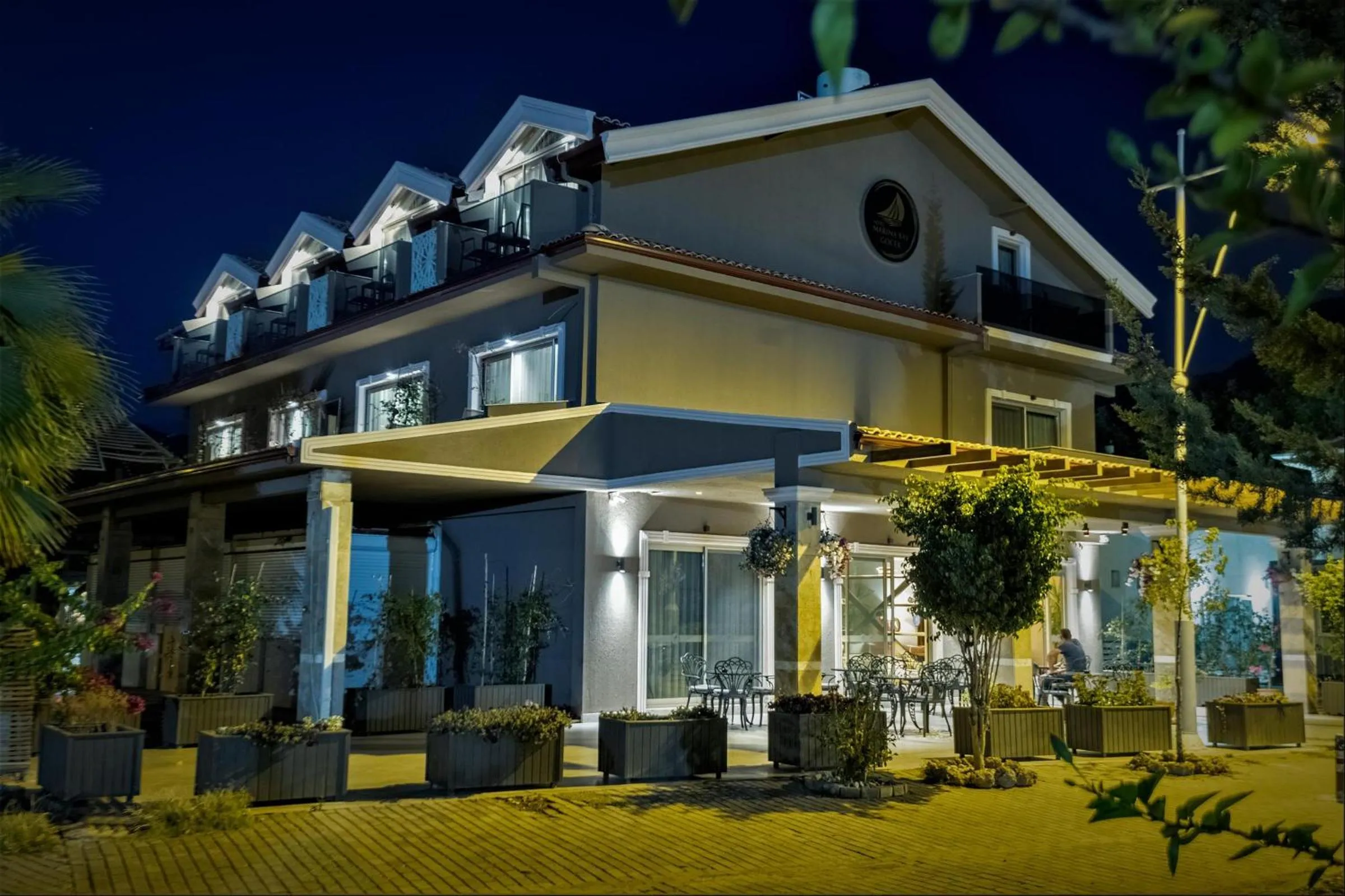 Facade/entrance in Hotel Marina Bay Göcek