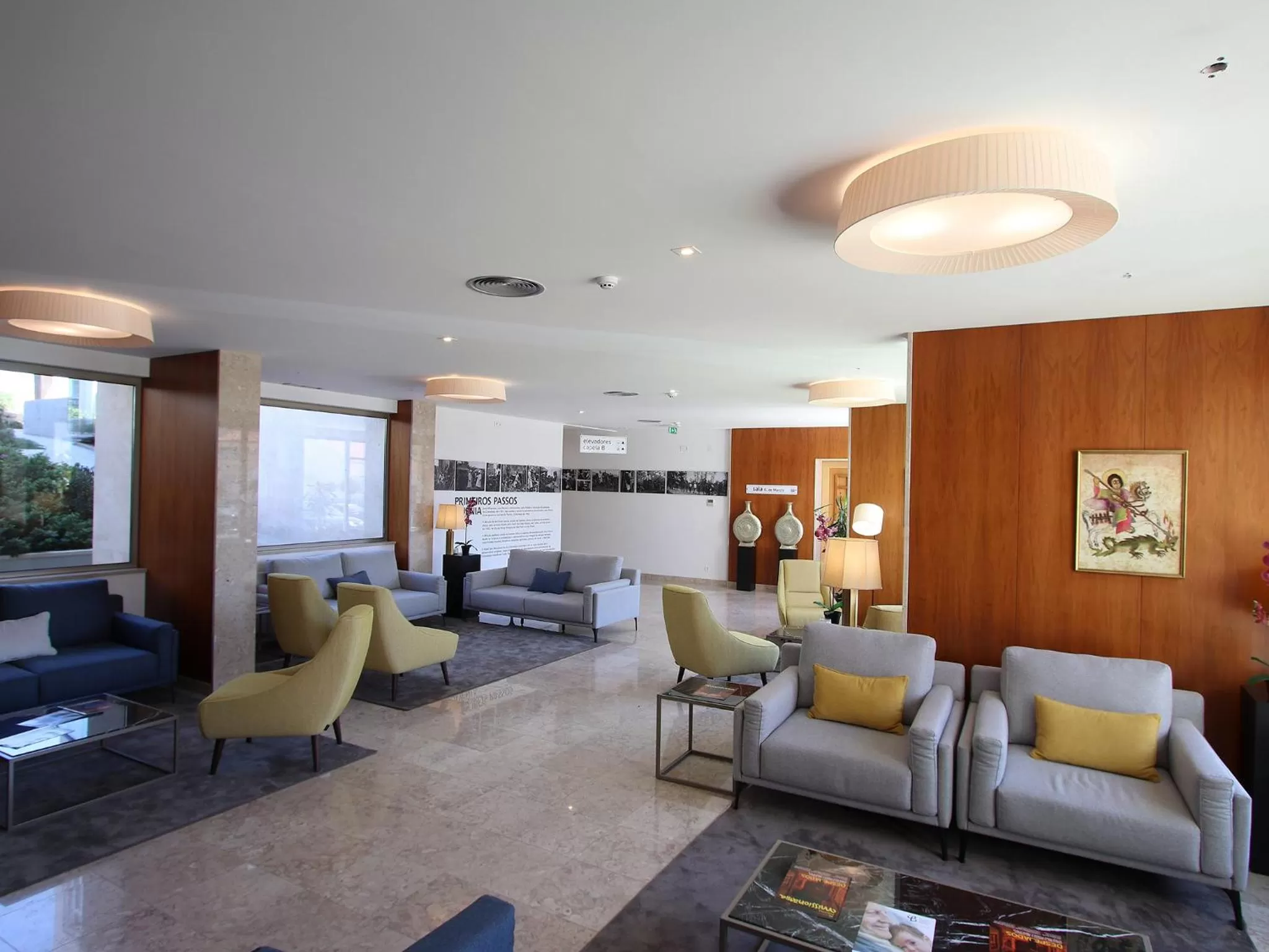 Lobby or reception in Consolata Hotel