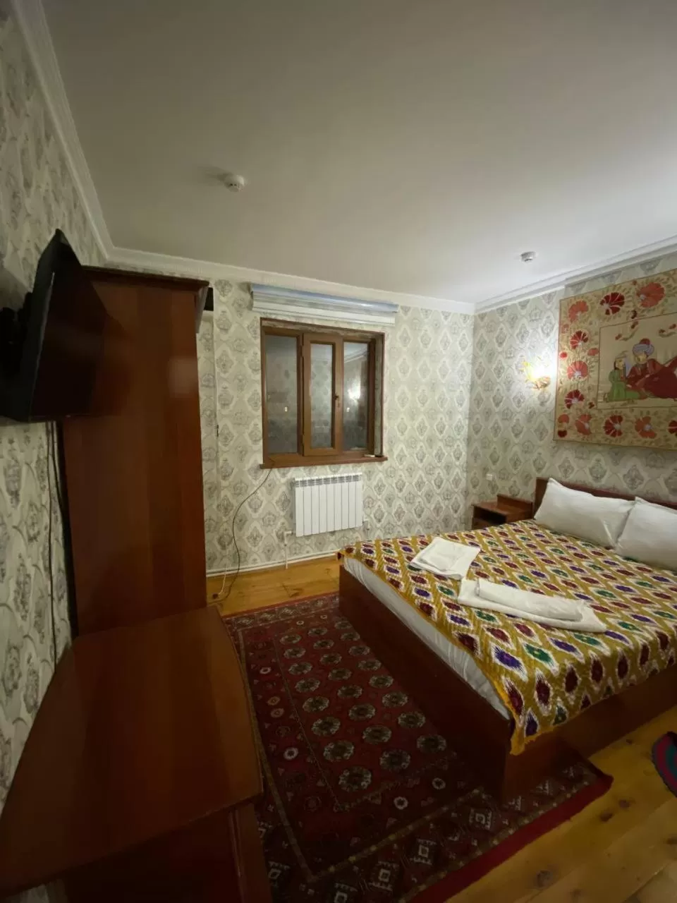 Bed in Khiva Otabek B&B