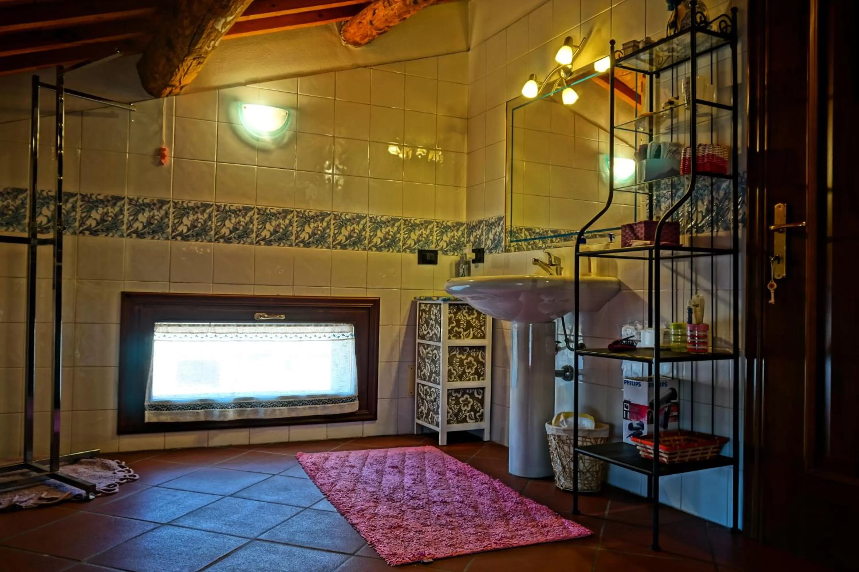 Bathroom, Bed in Casa Stefy