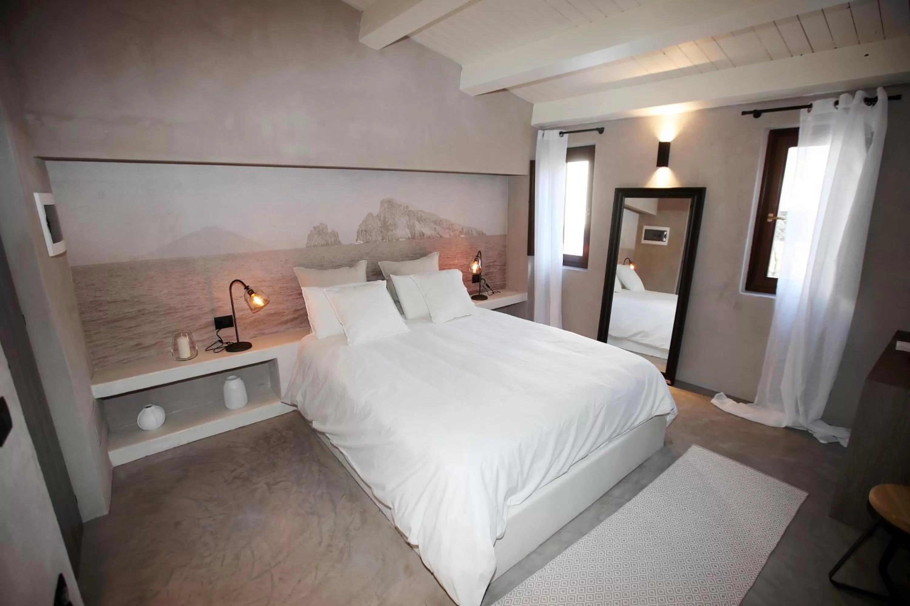 Bed in Casa Nostra Luxury Suites & Spa