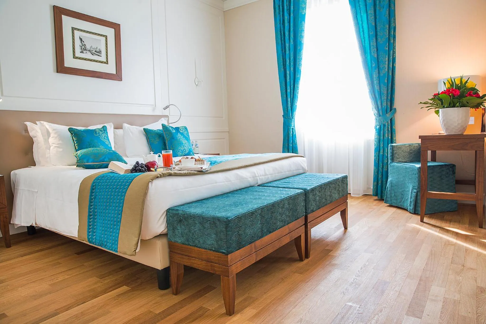 Executive Double Room with Balcony - single occupancy in Grand Hotel Terme Sirmione