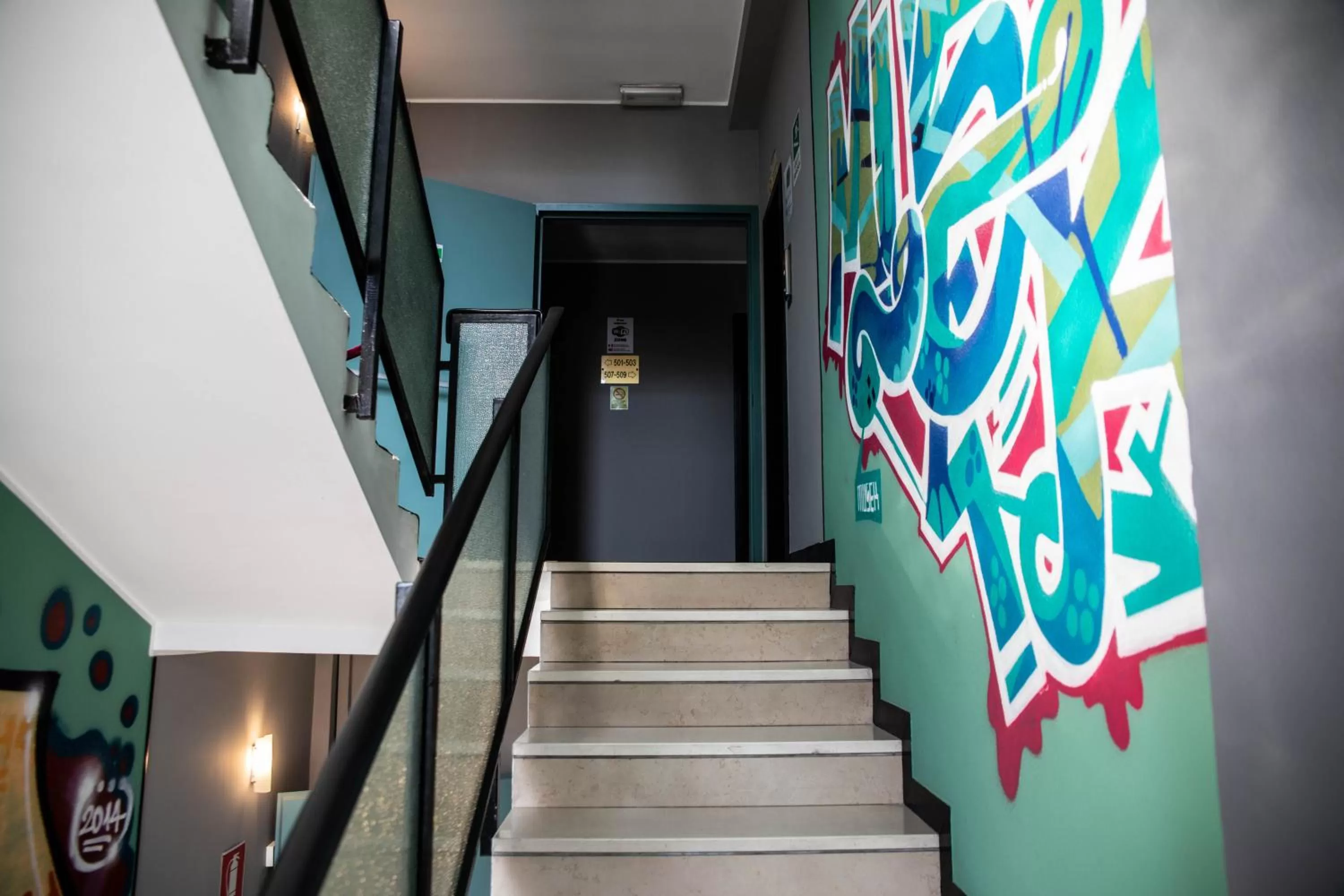 Decorative detail in Hotel Berlino