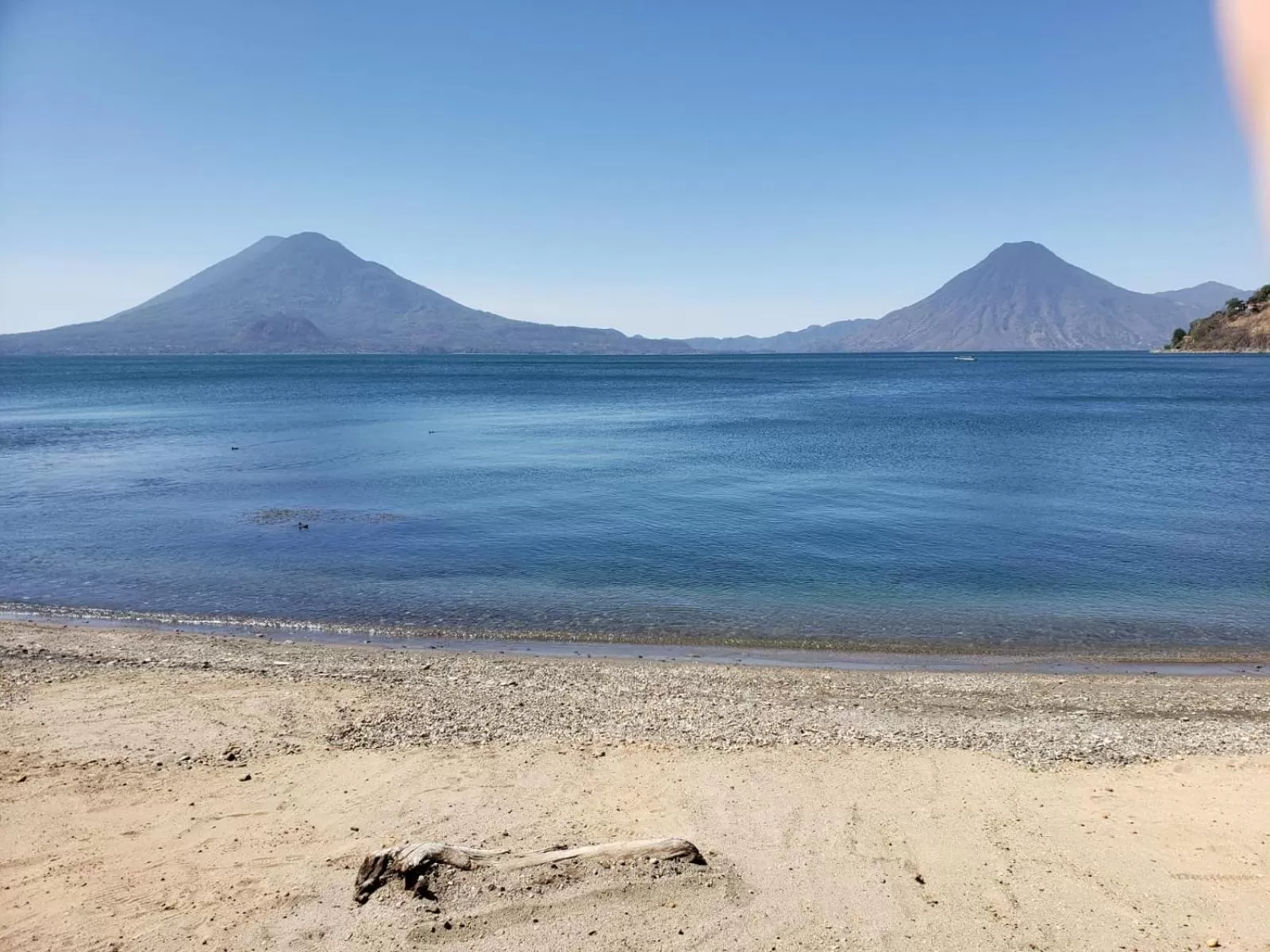 Beach in Hotel San Buenaventura de Atitlán