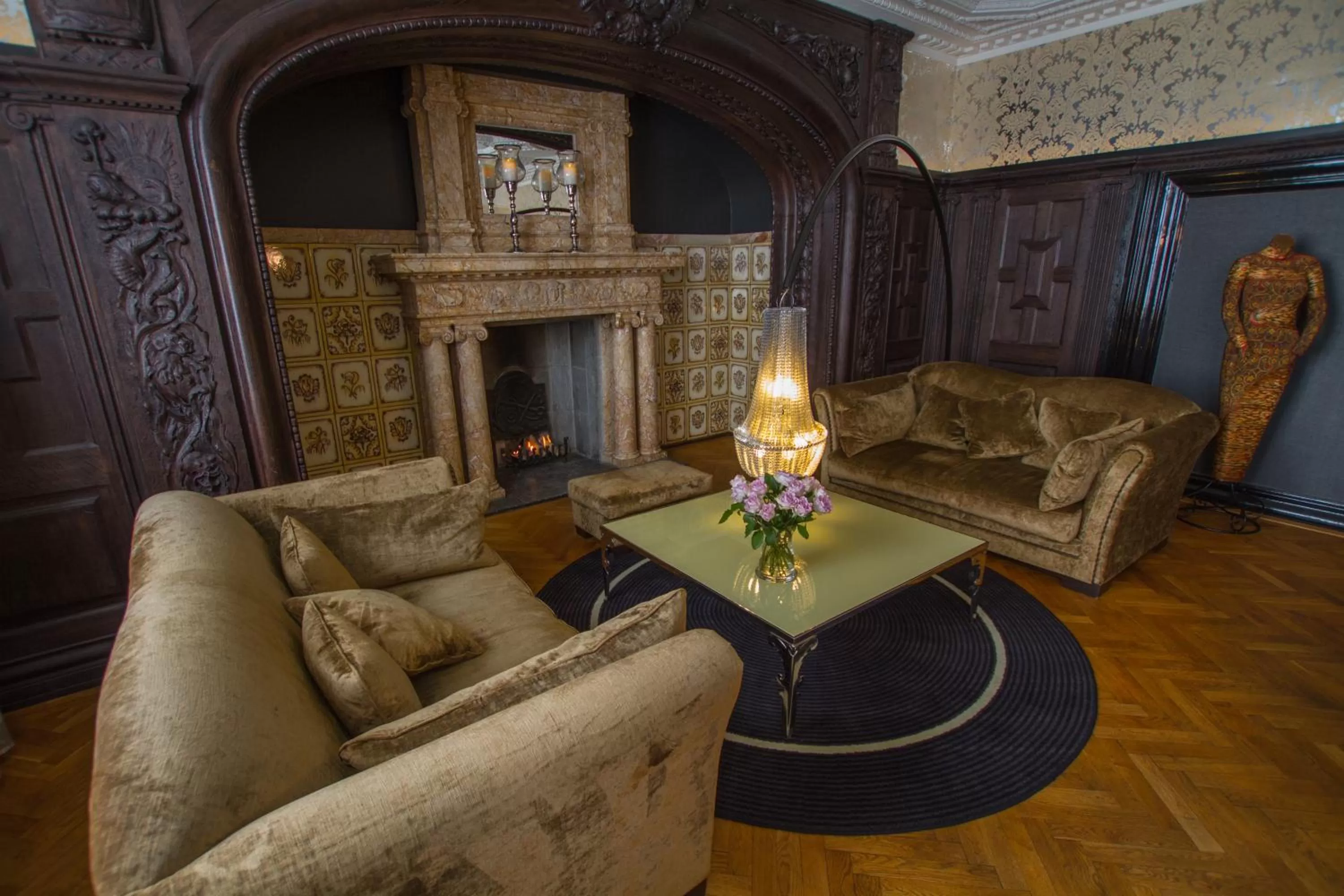 Living room in Home Hotel Havnekontoret