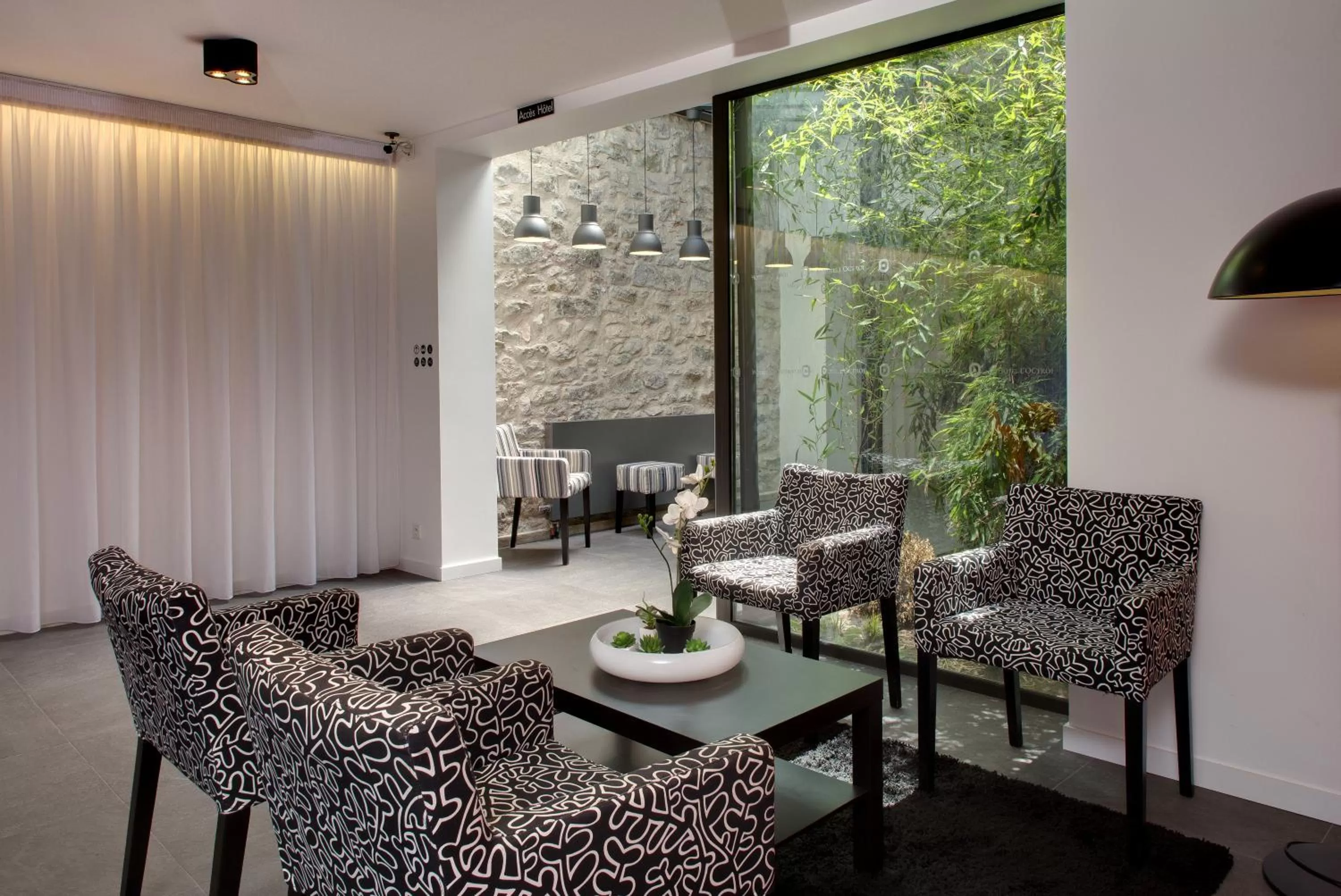 Living room in Hôtel De L'octroi