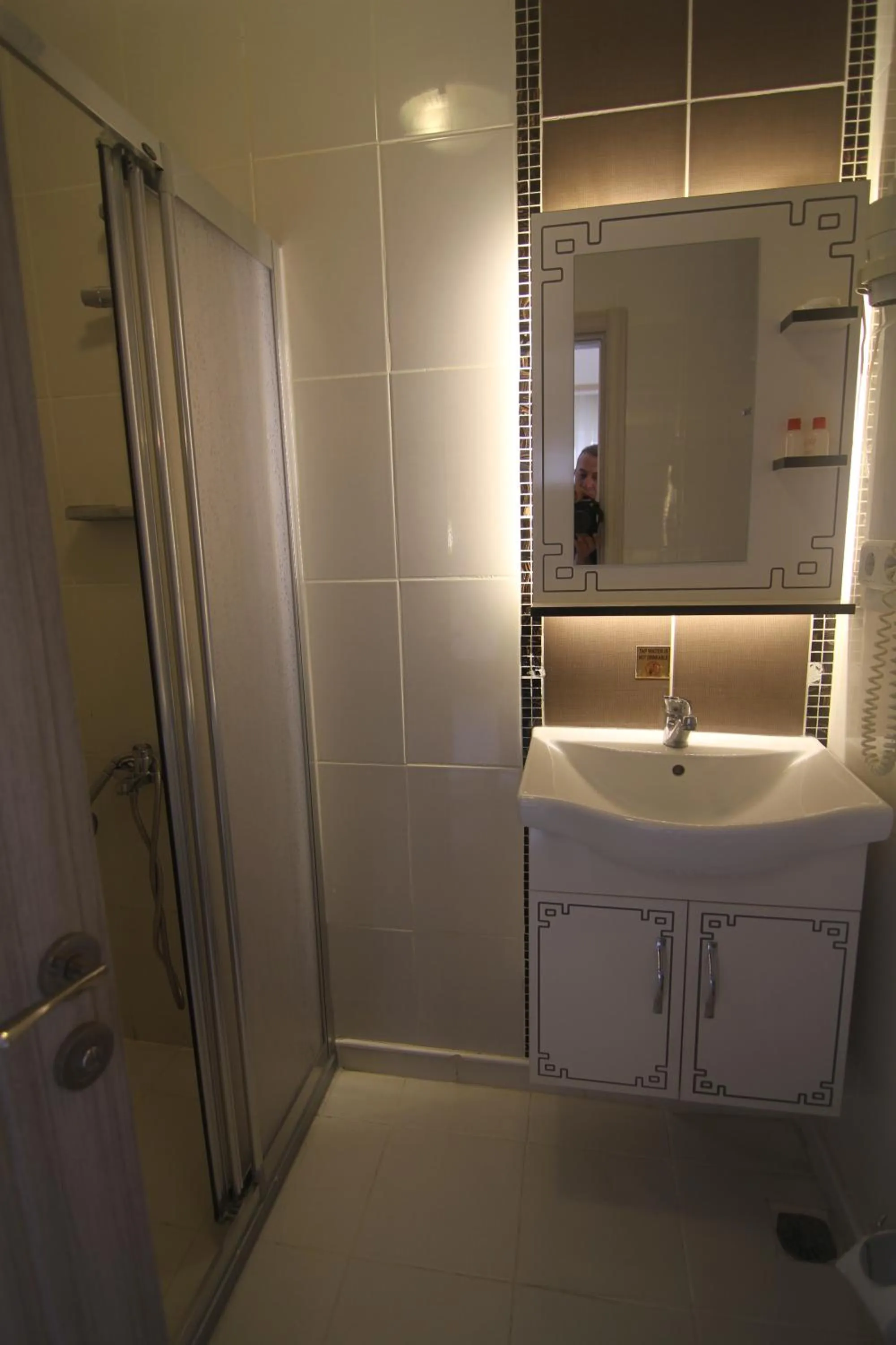 Shower in Grand Liza Hotel