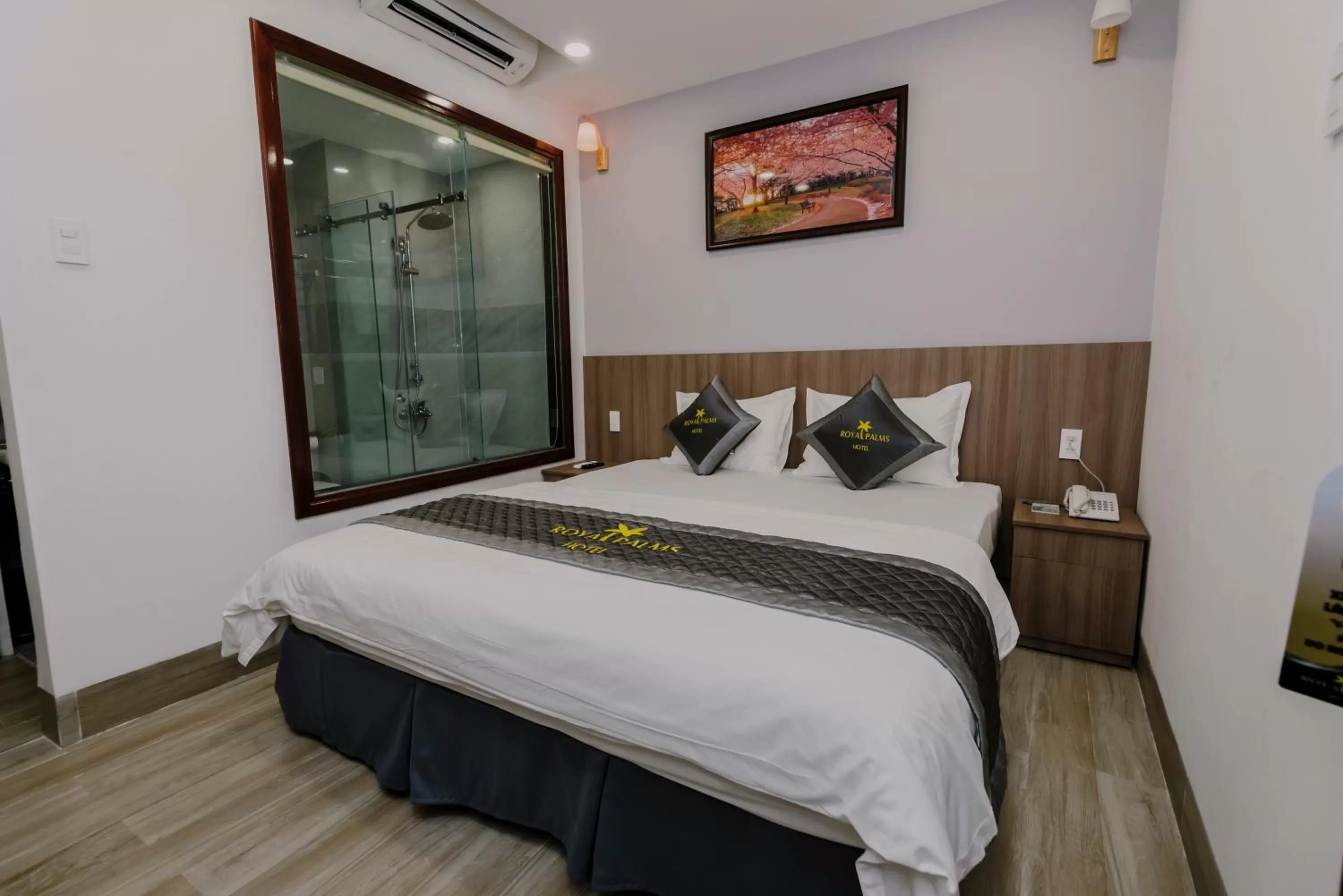 Bed in Royal Palms Hotel