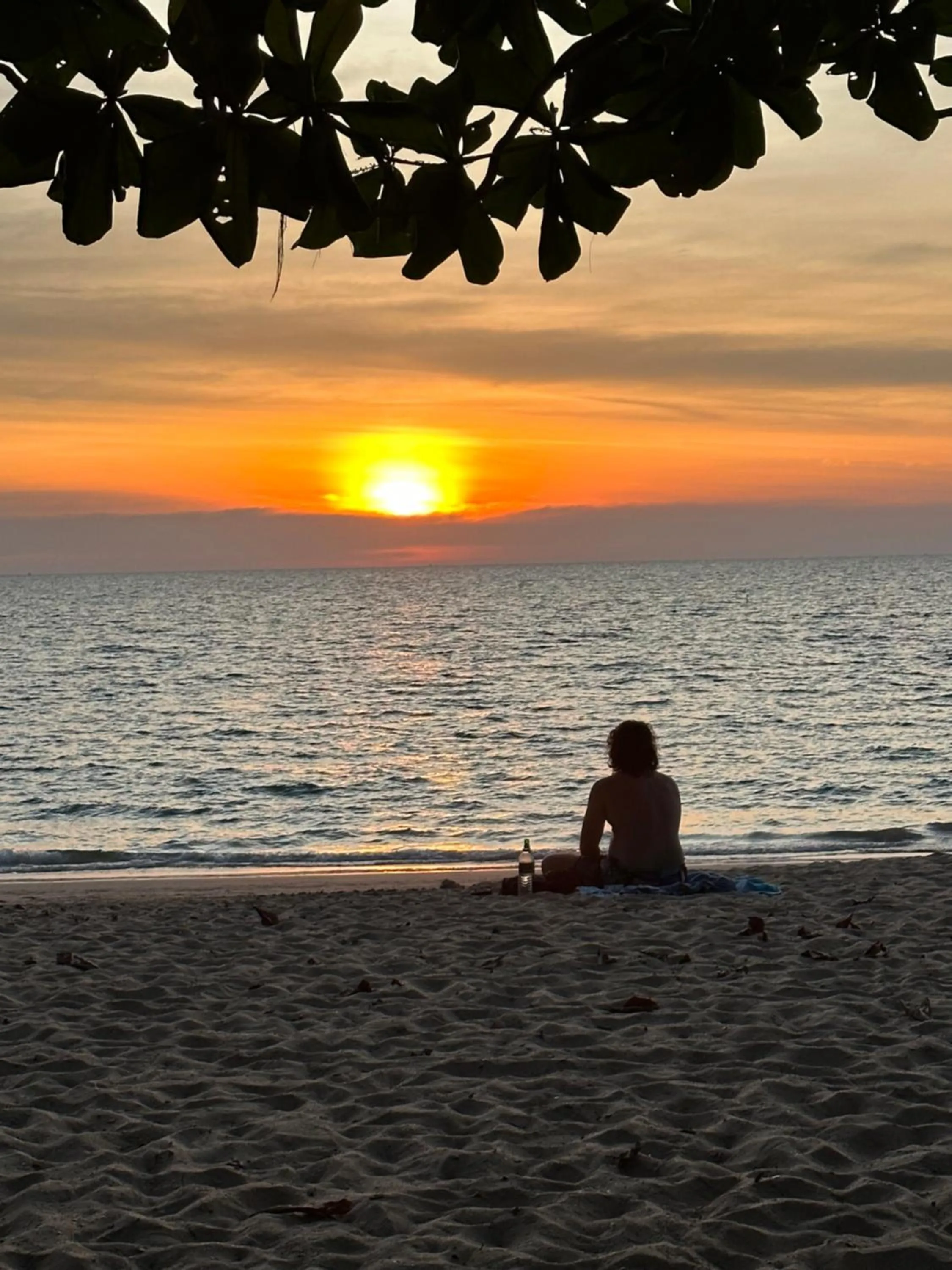 Sunset in Lanta L.D. Beach Bungalow