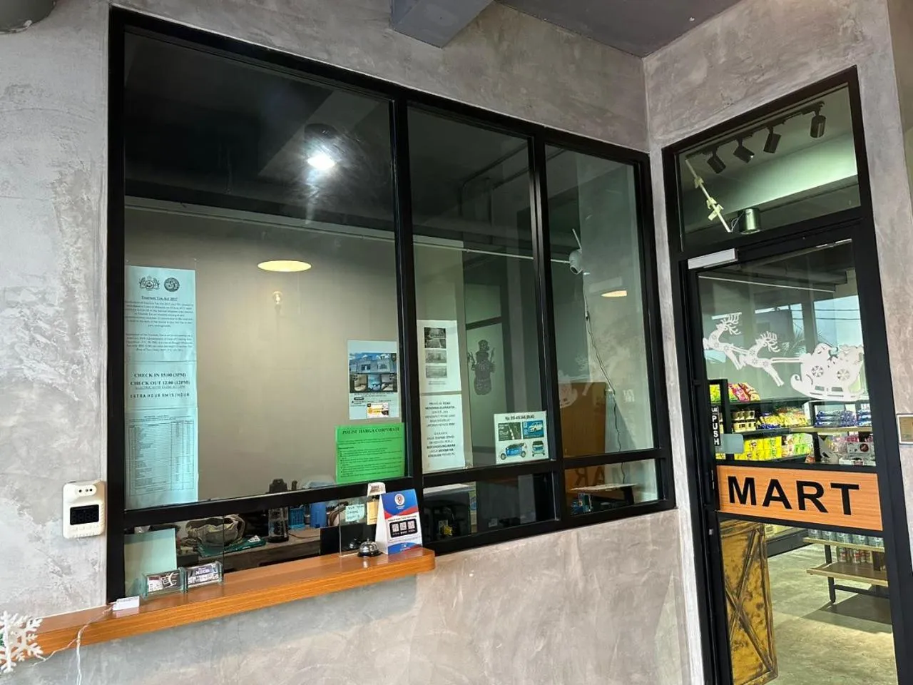 Lobby or reception in WF Motel