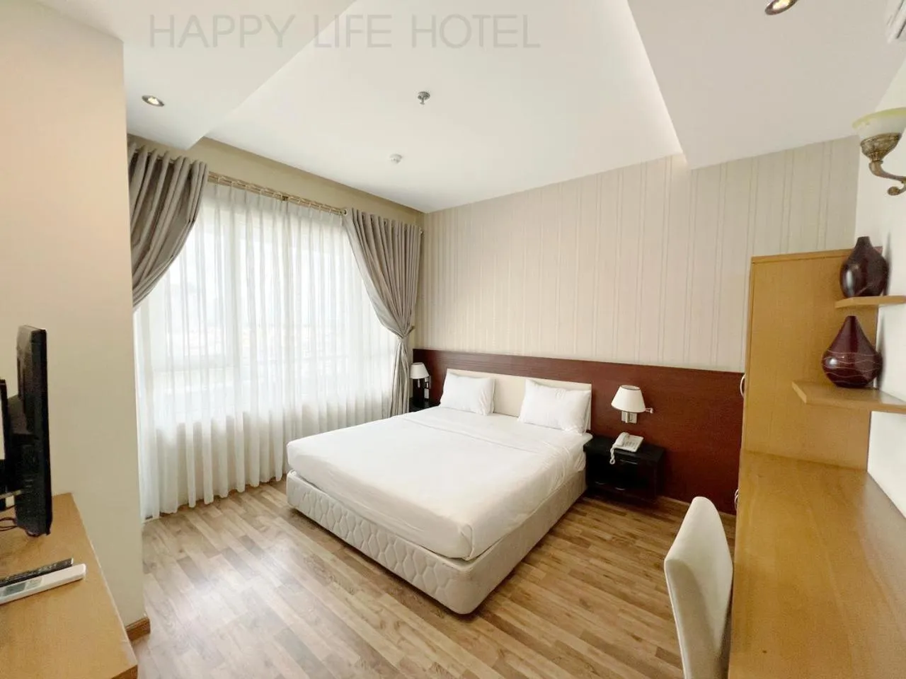 Bedroom, Bed in Happy Life Hotel District 7 Gần SECC