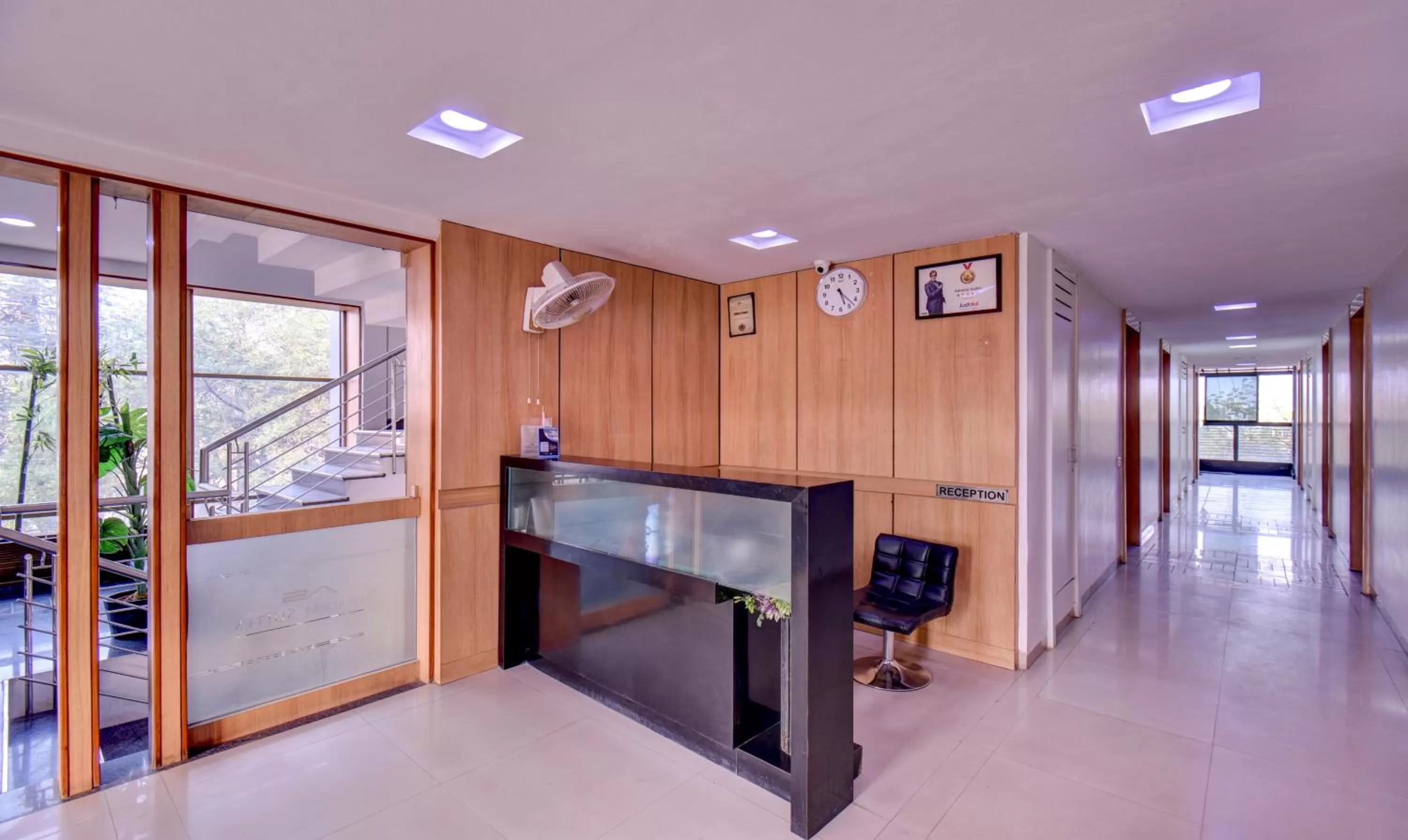 Lobby or reception, Lobby/Reception in Treebo Trend Admiral Suites New Usmanpura