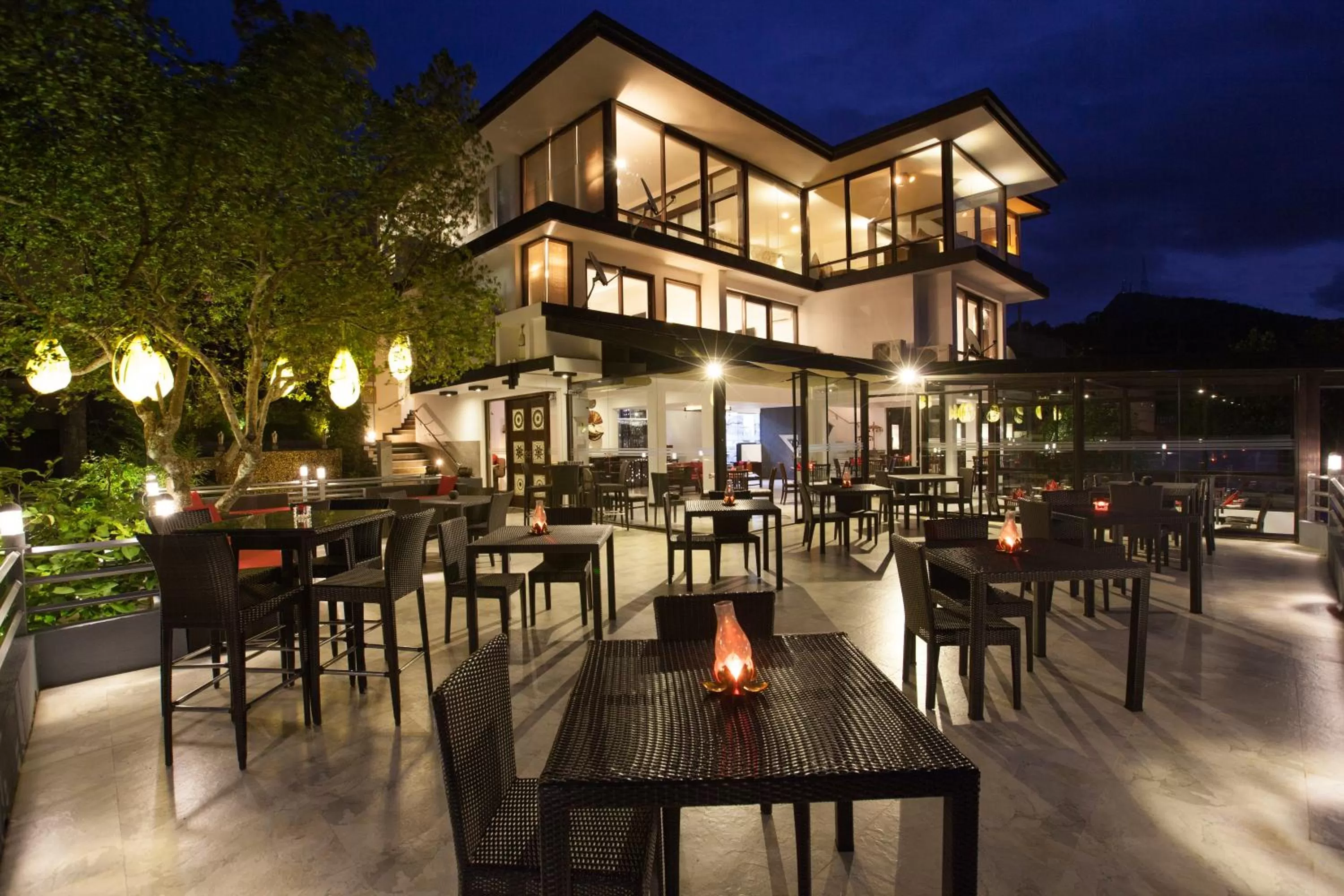 Restaurant/places to eat in The Theva Residency