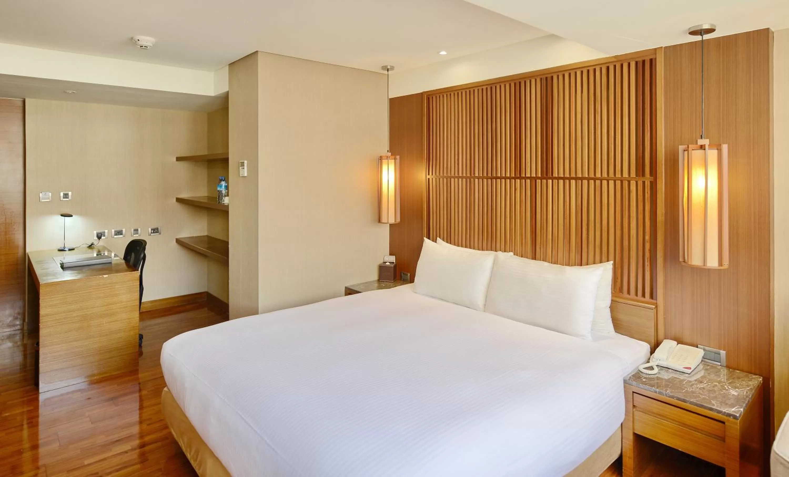 Photo of the whole room, Bed in Guide Hotel Taipei Bade