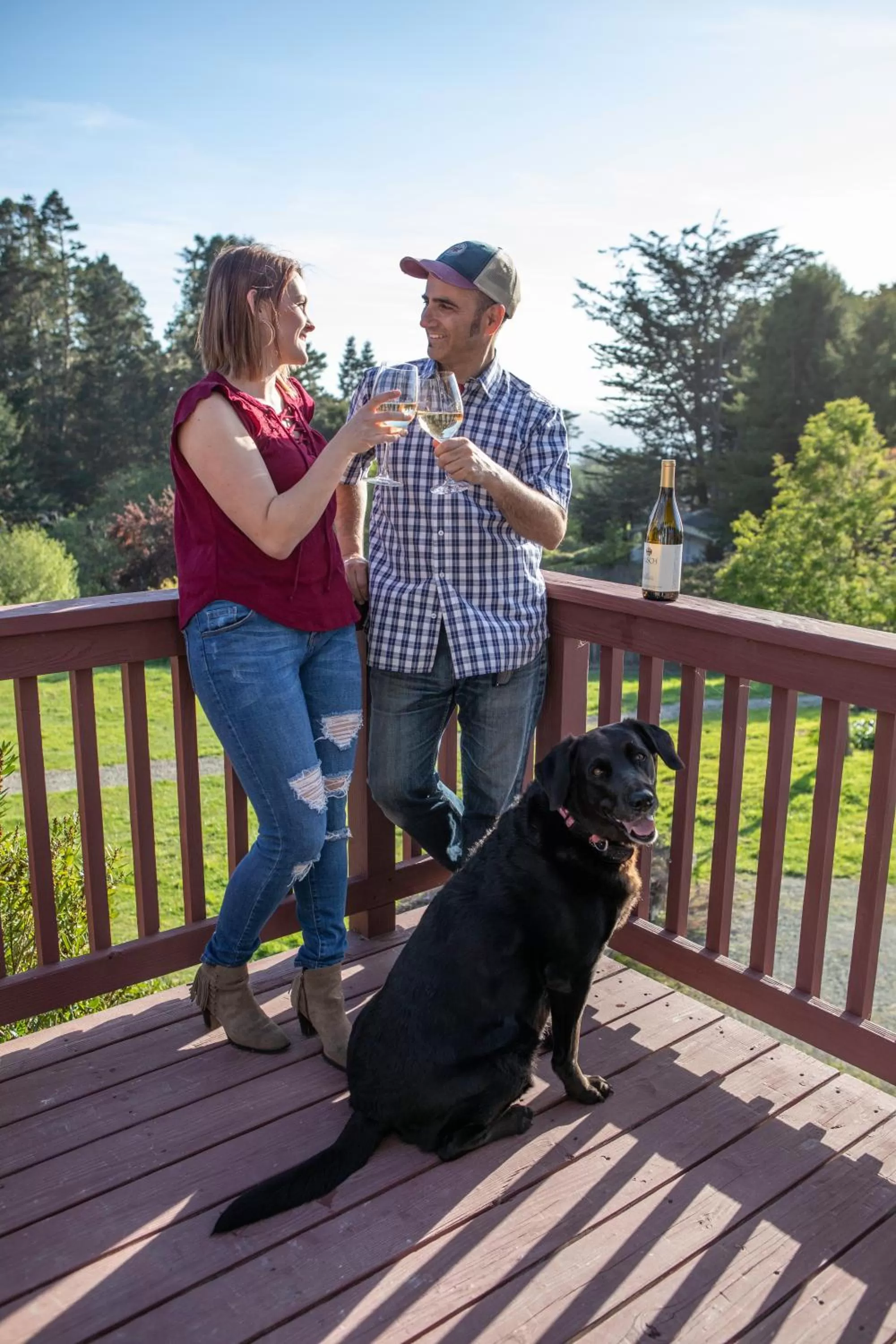 People in Inn at Schoolhouse Creek