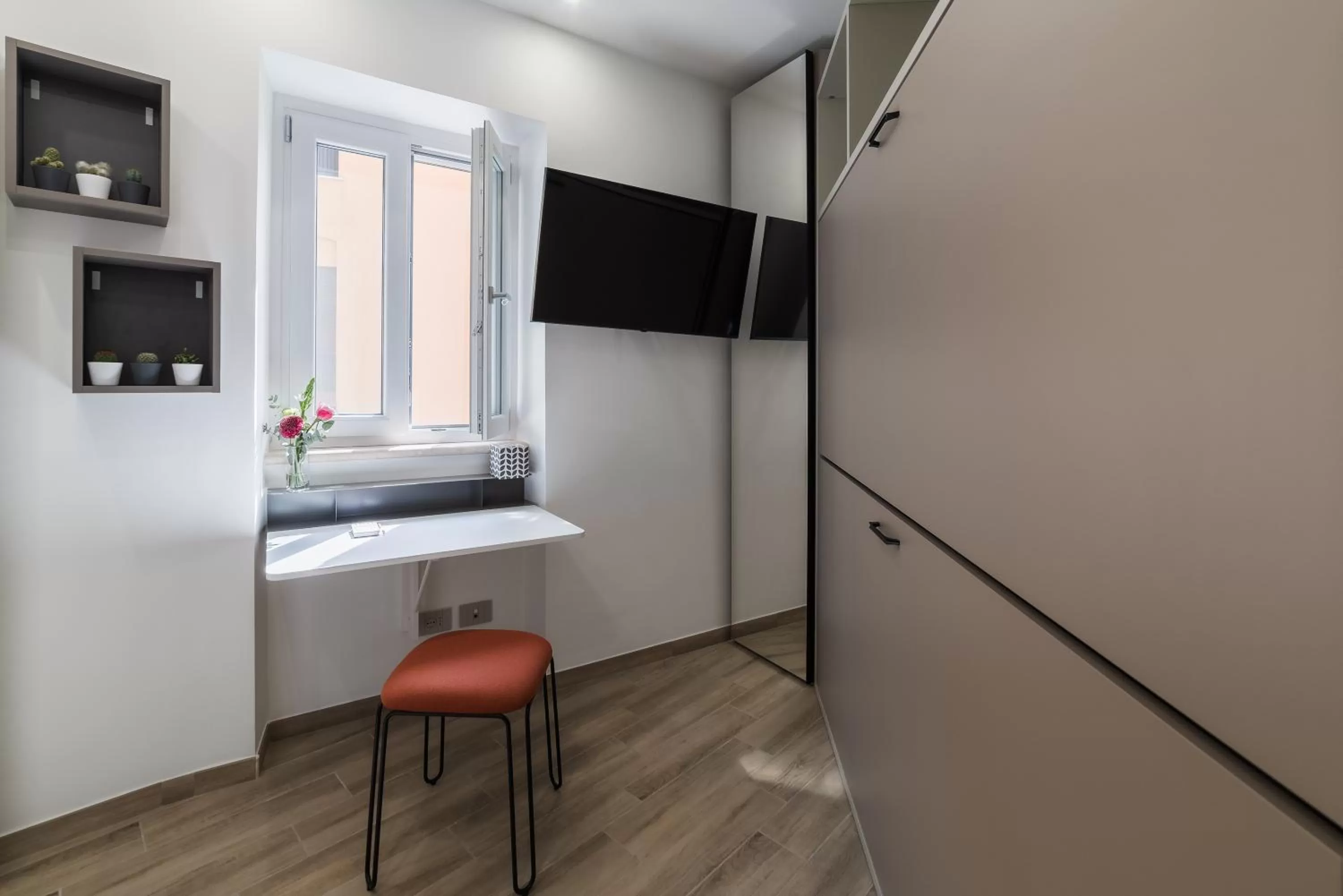 bunk bed, Kitchen/Kitchenette in B&B Piazza Roma