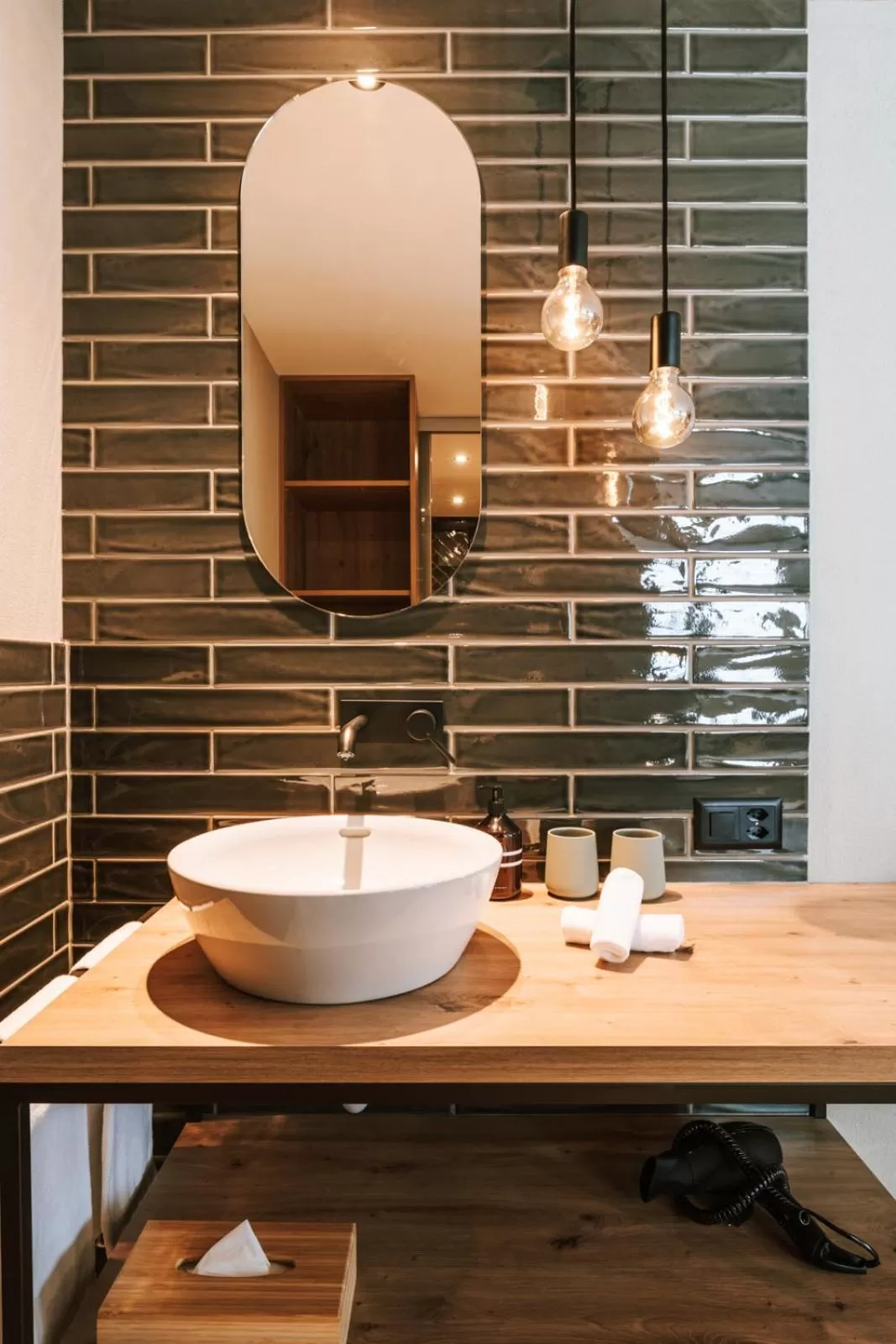 Bathroom in Hotel Fiescherblick