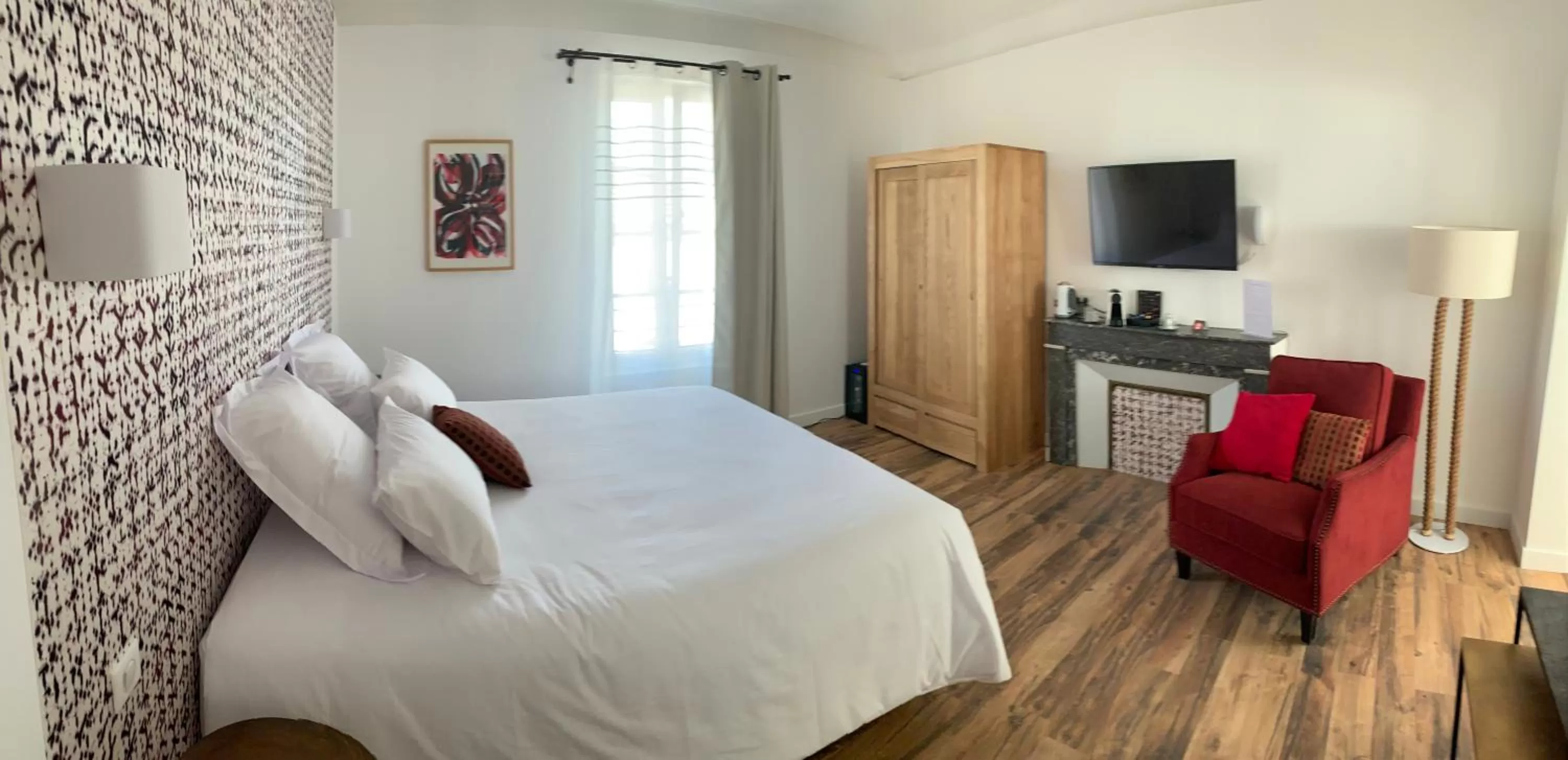 Bed in Hôtel O’Banel