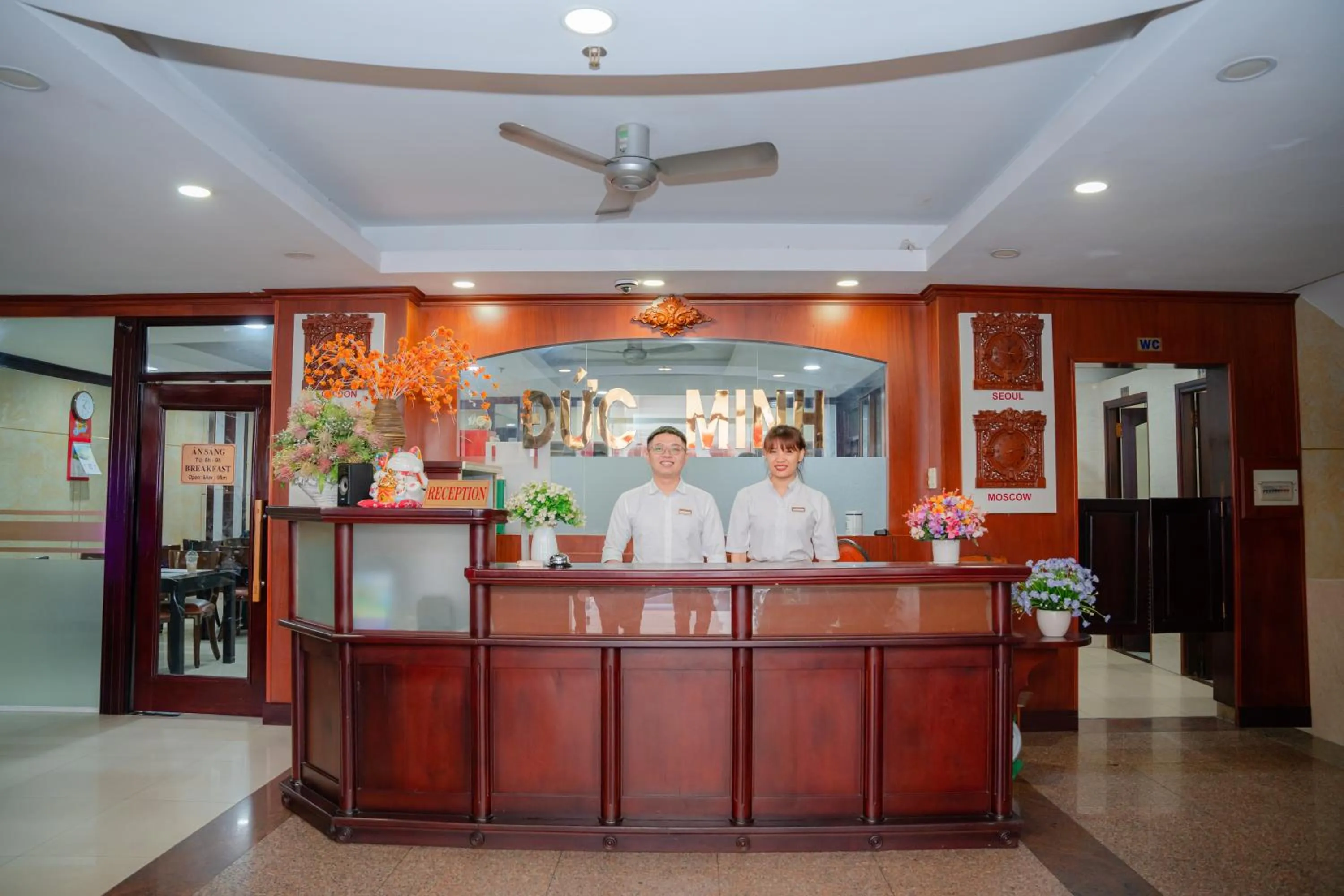 Lobby or reception in Duc Minh Saigon Airport Hotel