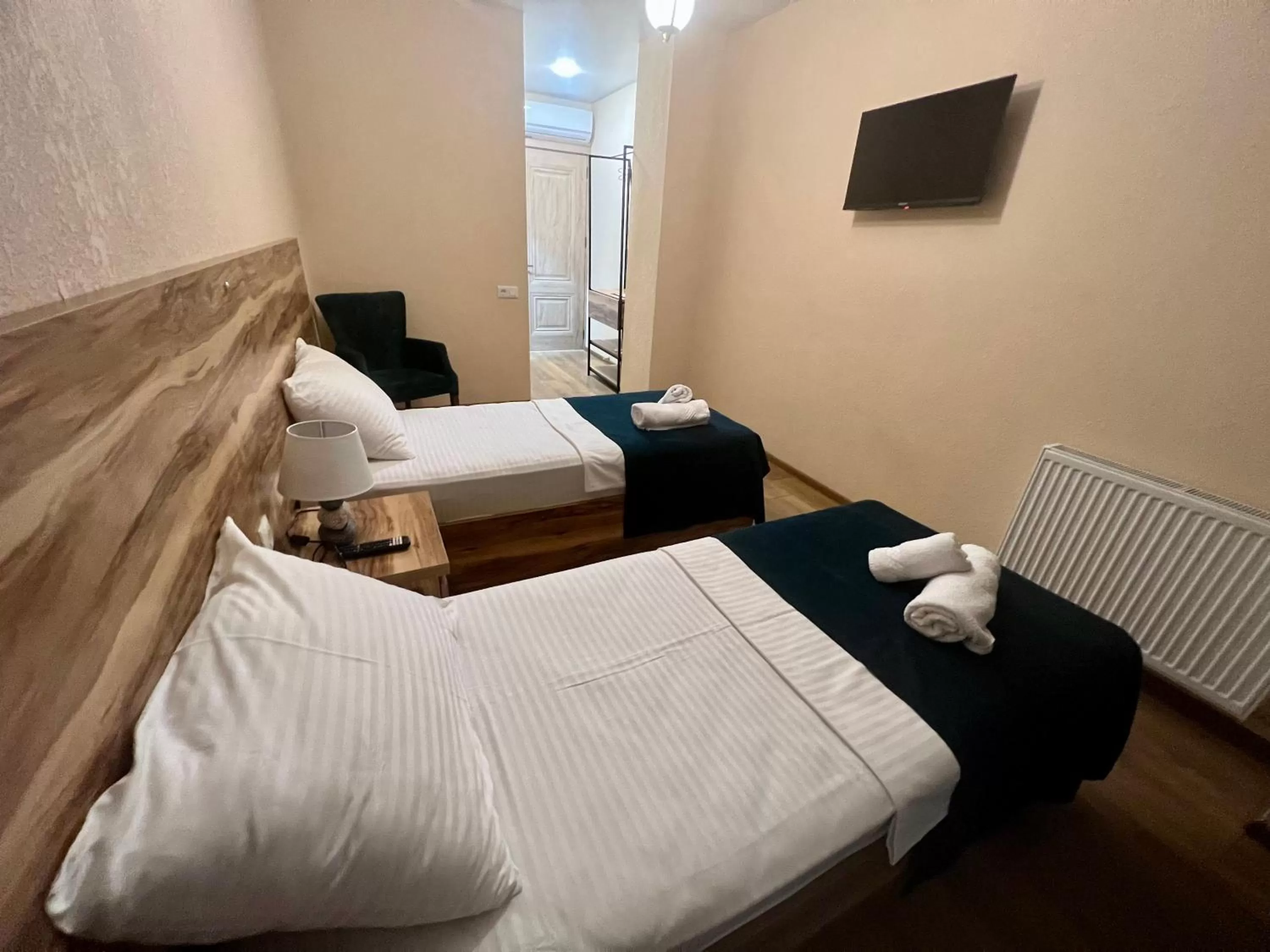 Bed in Bessarion Boutique Hotel