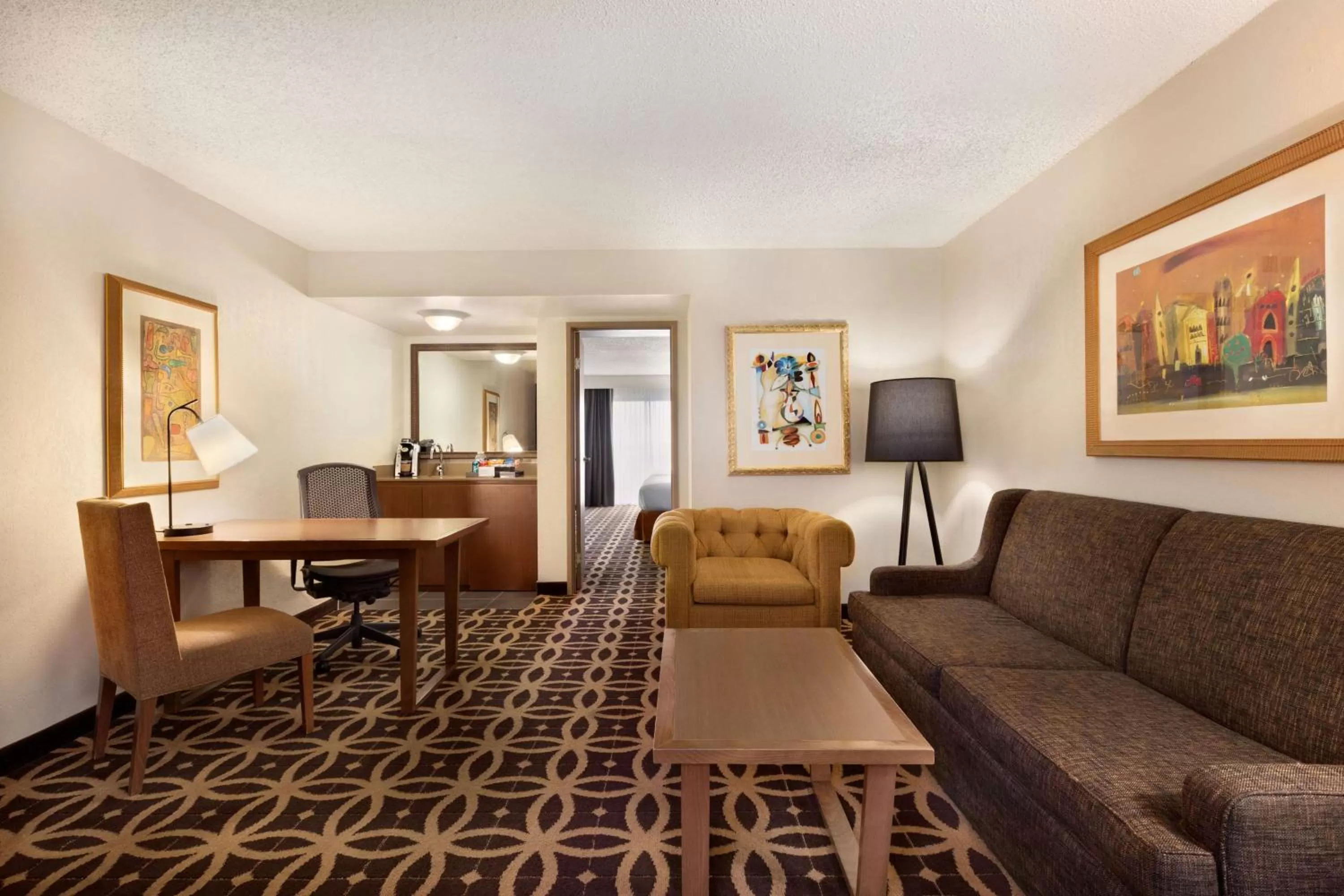 Living room in Embassy Suites by Hilton Dallas DFW Airport South