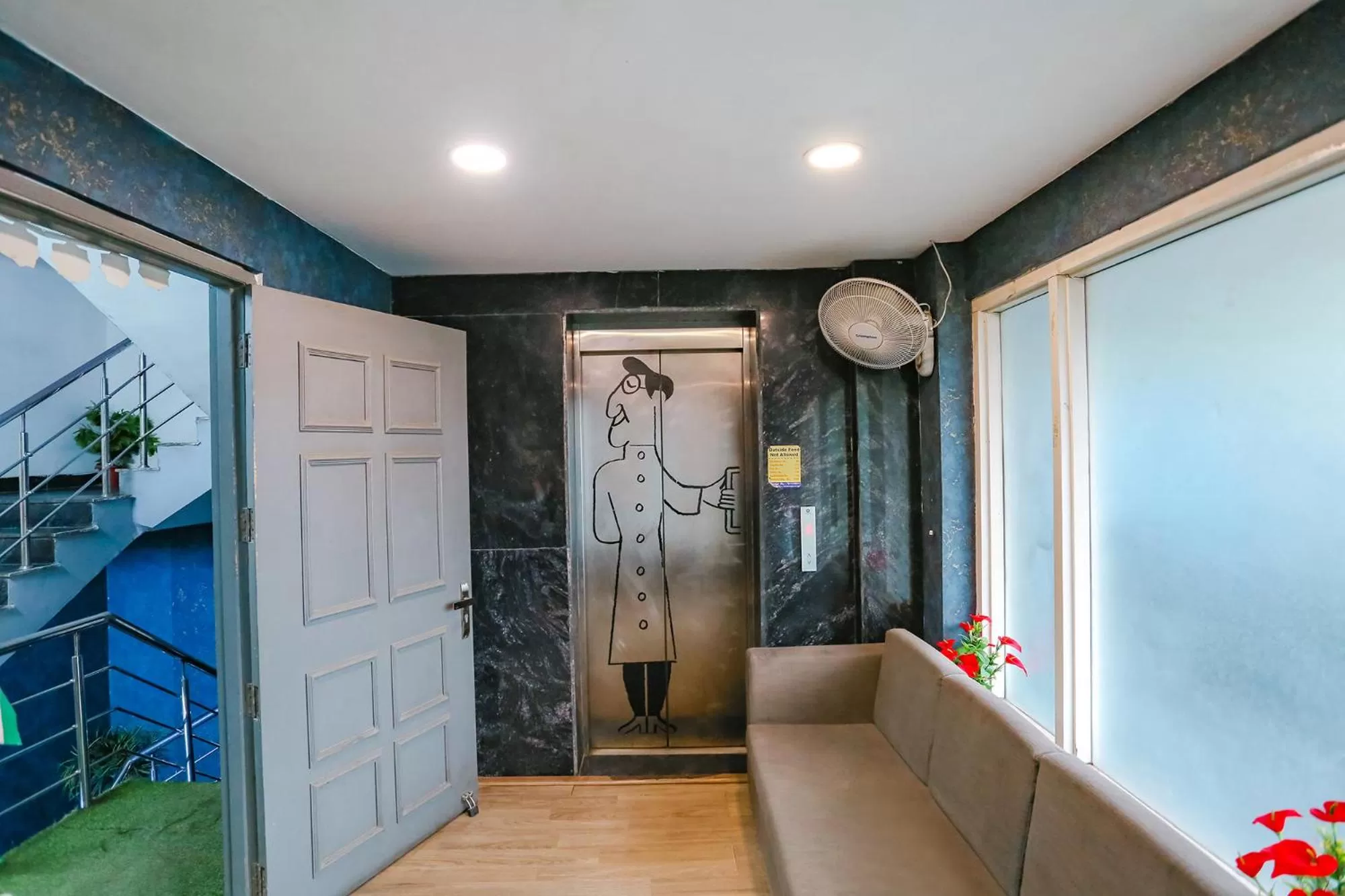 Lobby or reception in Via Blusky