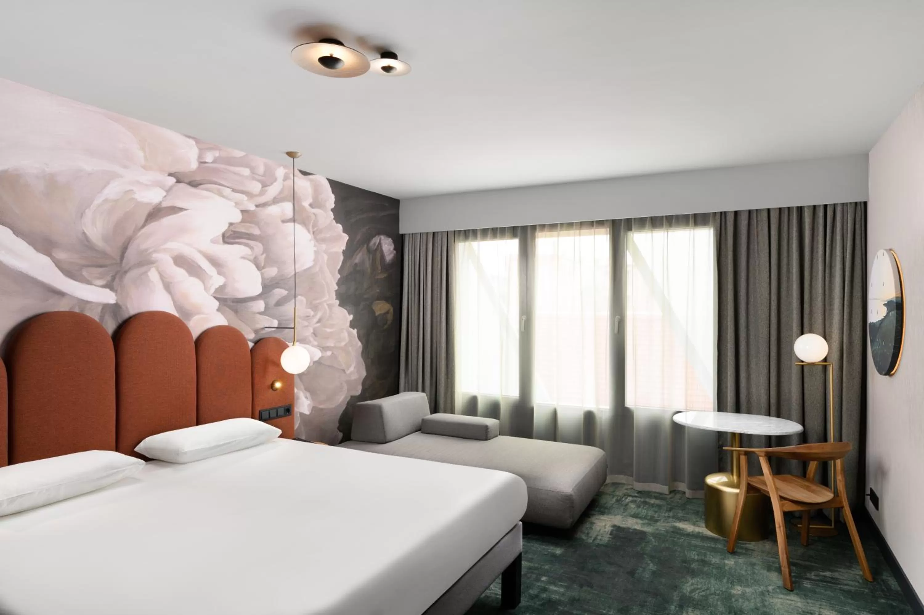 Bed in Mercure Debrecen