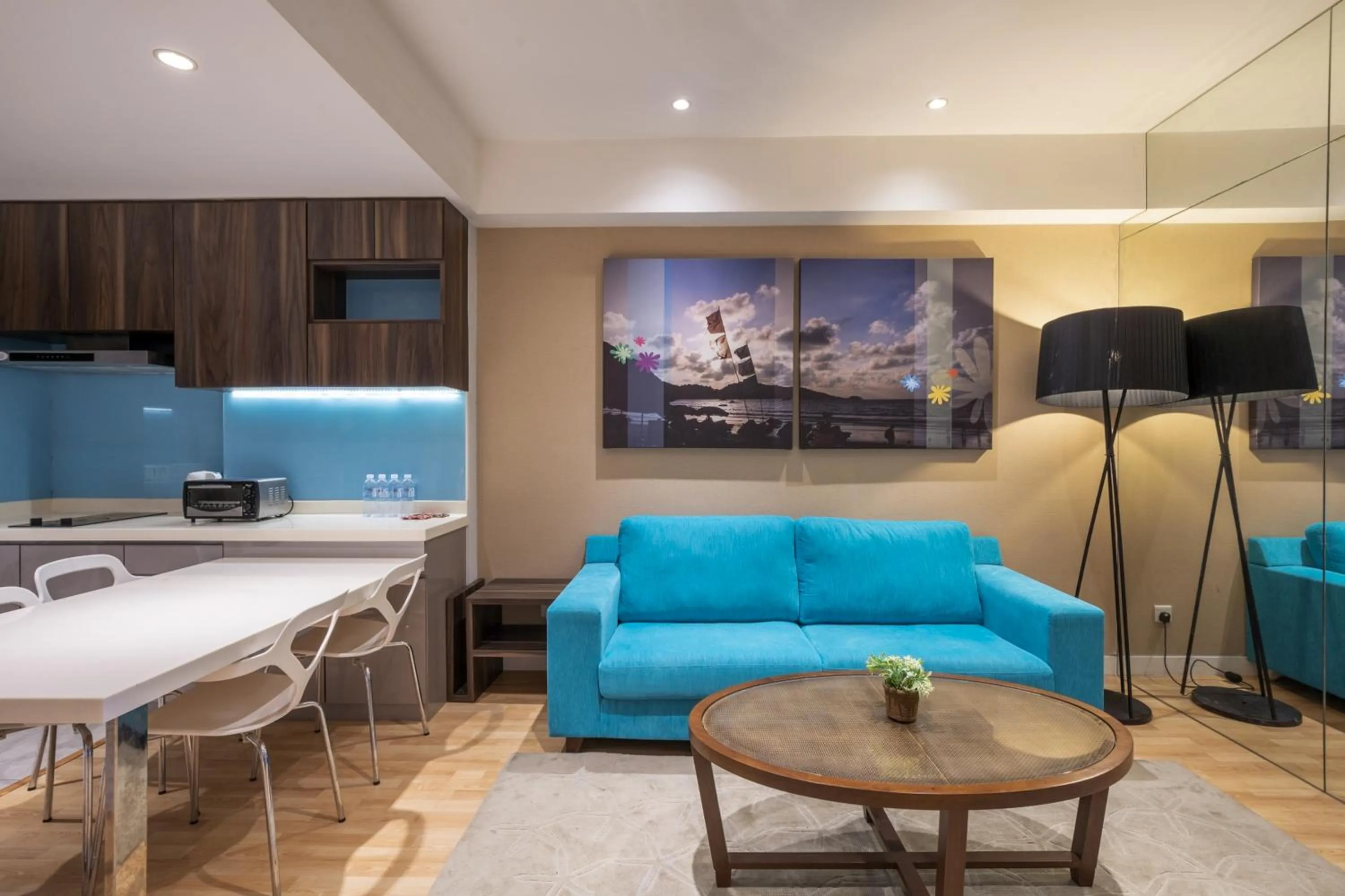 Seating area in Greystone D' Majestic Place