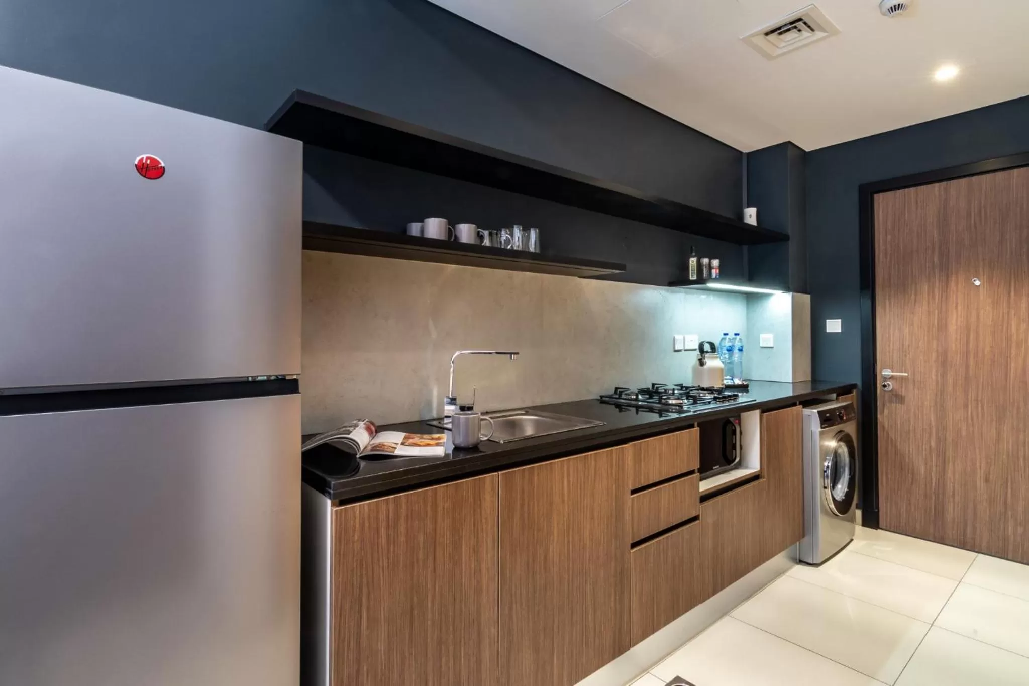 Kitchen or kitchenette in YouCo coliving Dubai