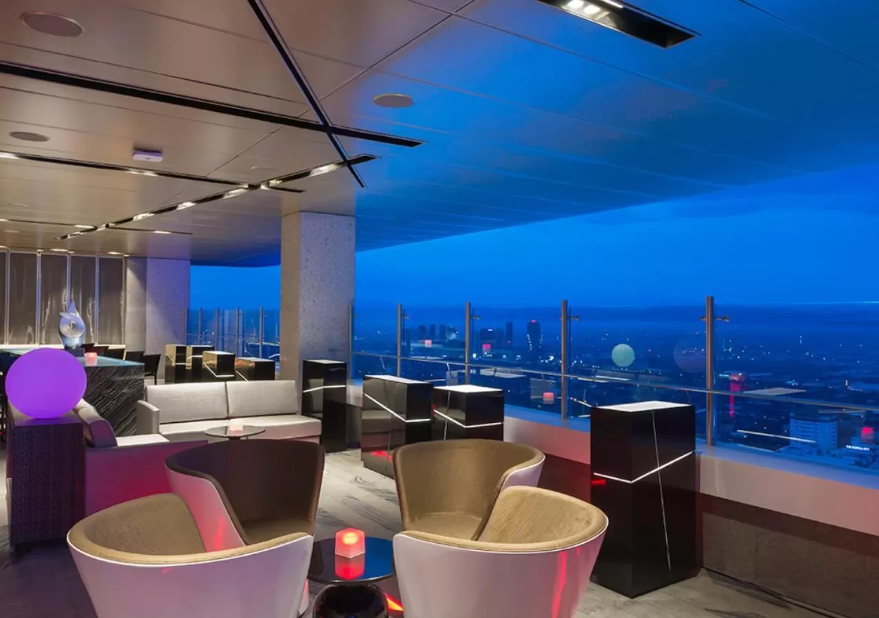 Seating area in Marco Polo Ortigas Manila