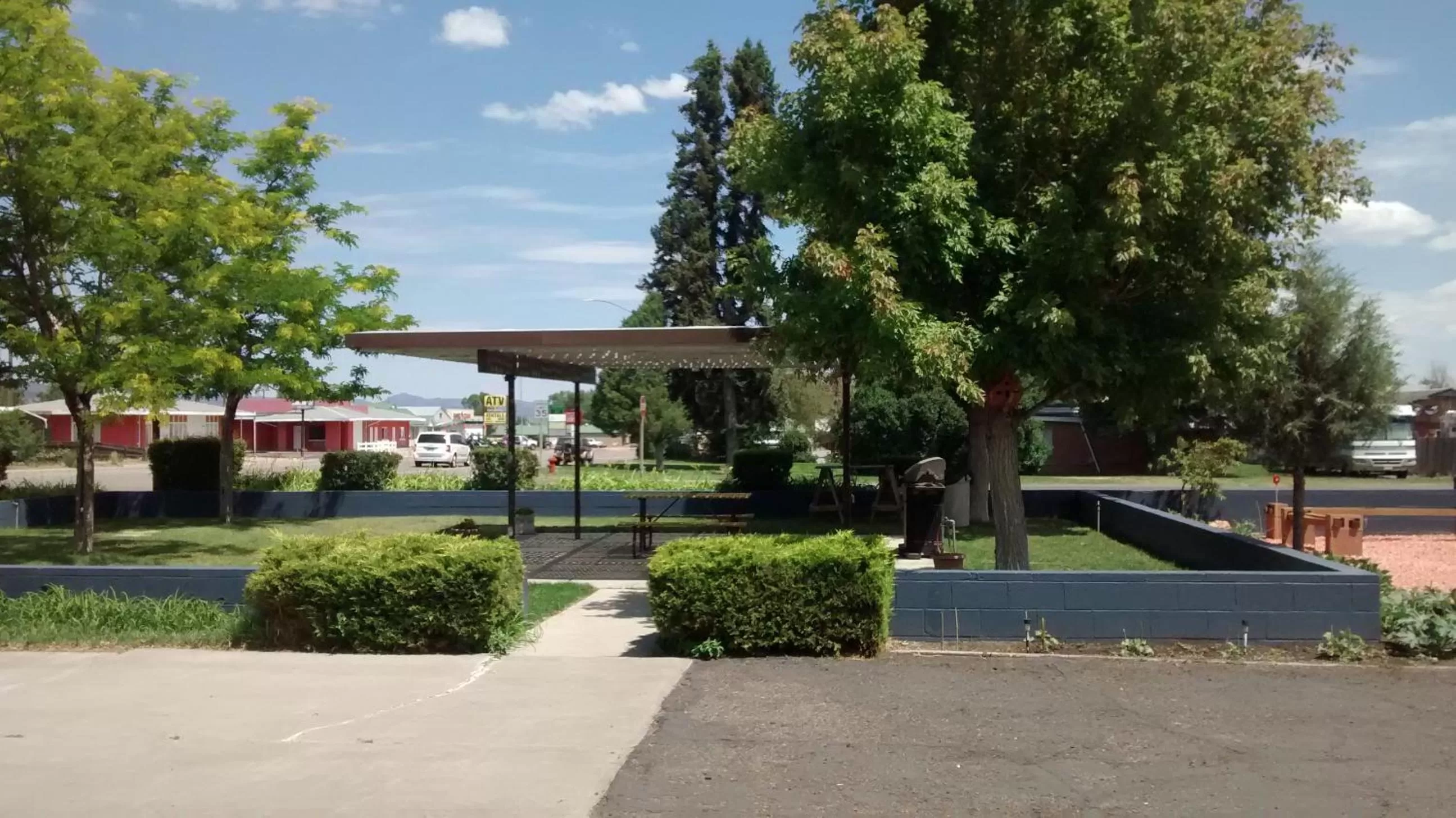 Balcony/Terrace in Adobe Sands Motel