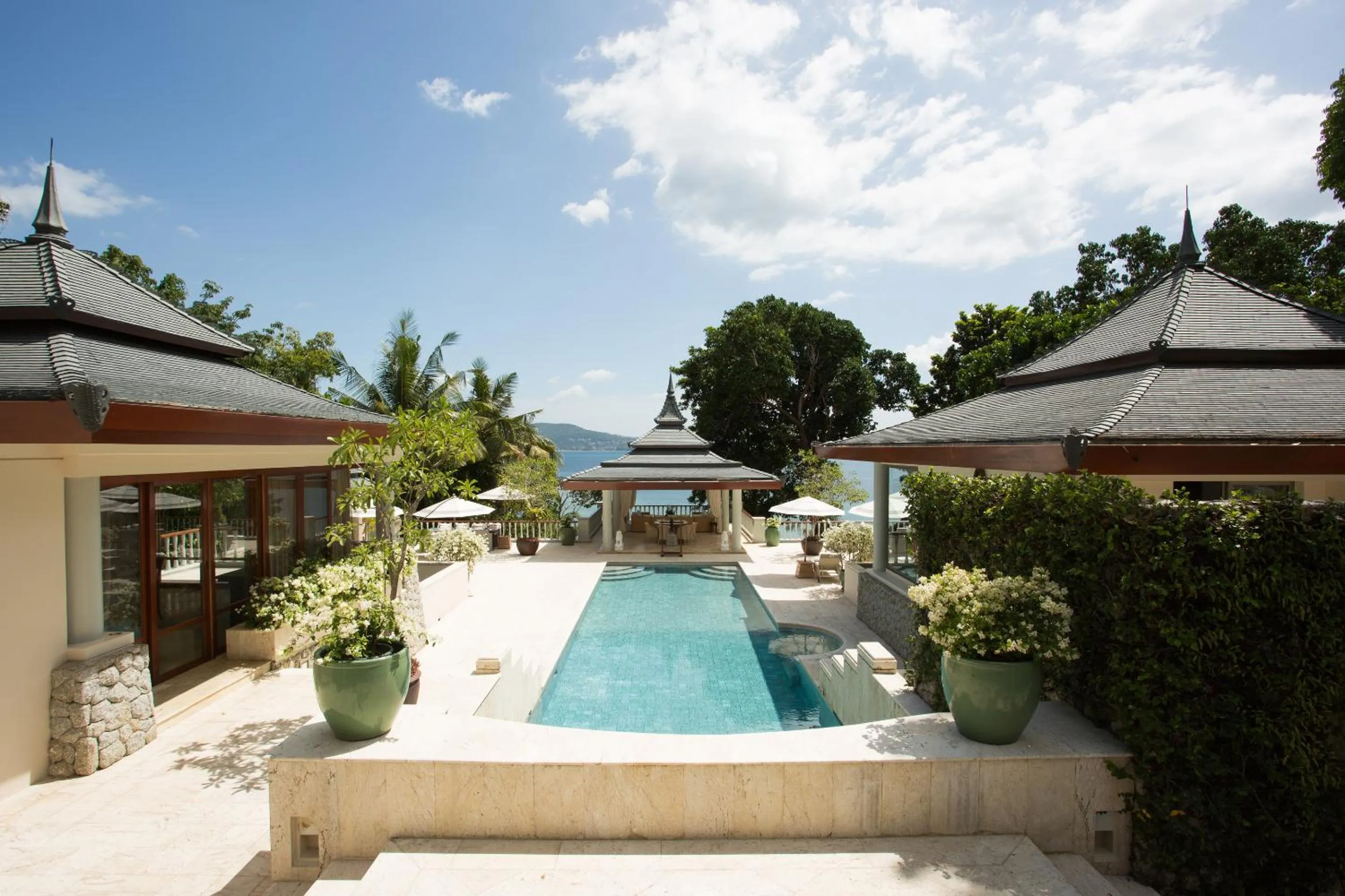 Swimming pool in Trisara Villas & Residences Phuket
