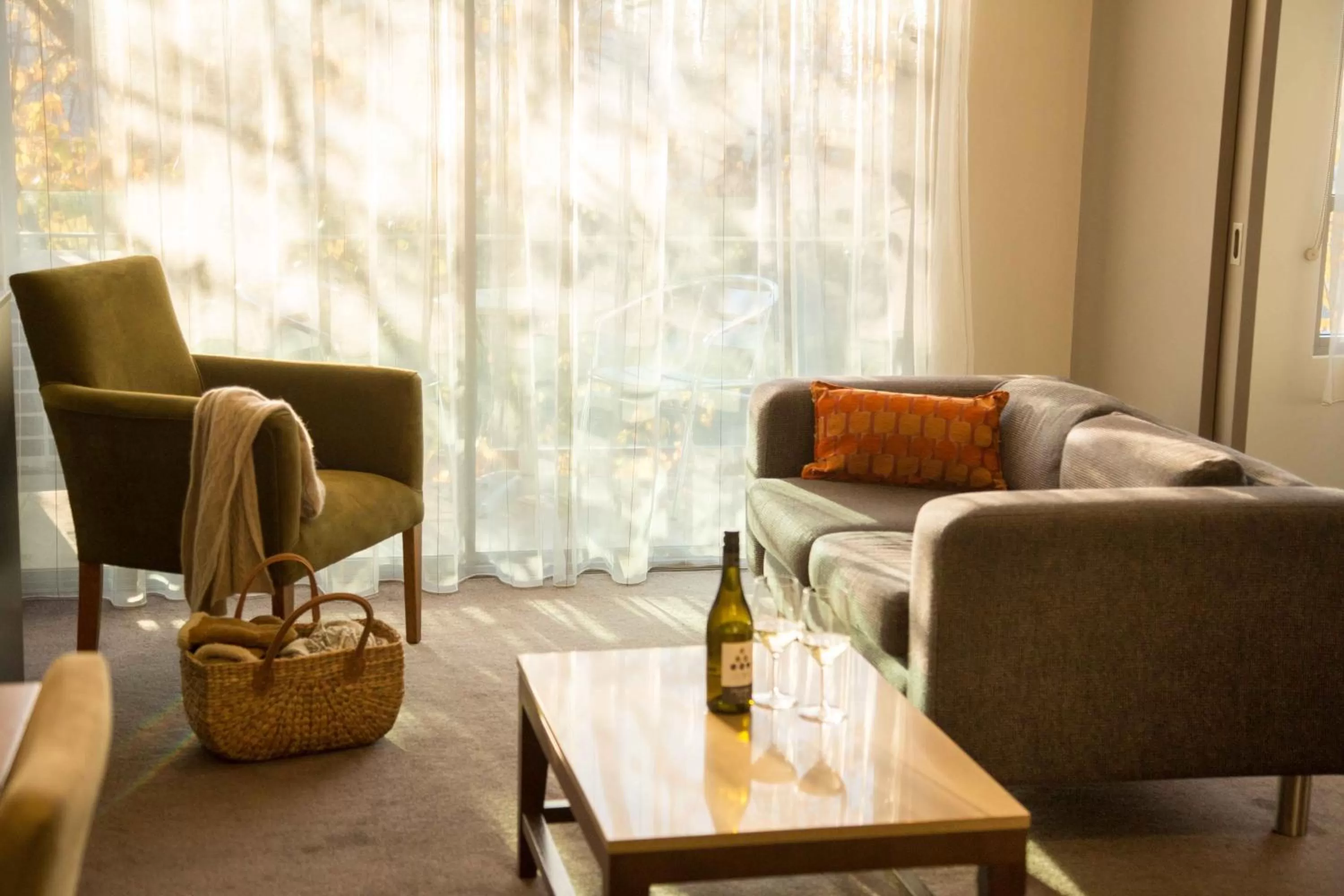 Living room in The Sebel Launceston